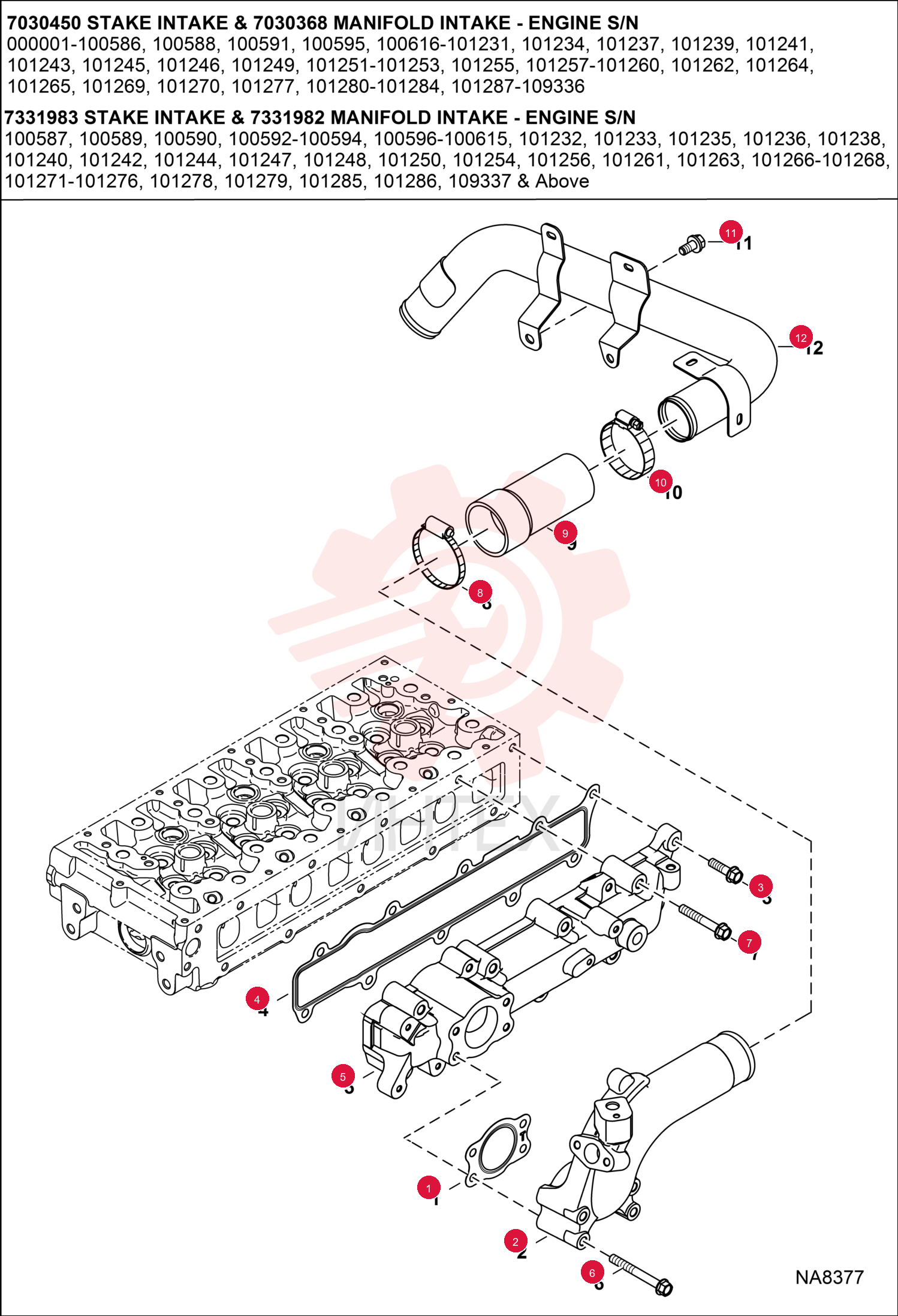 GASKET, INTAKE MANIFOLD