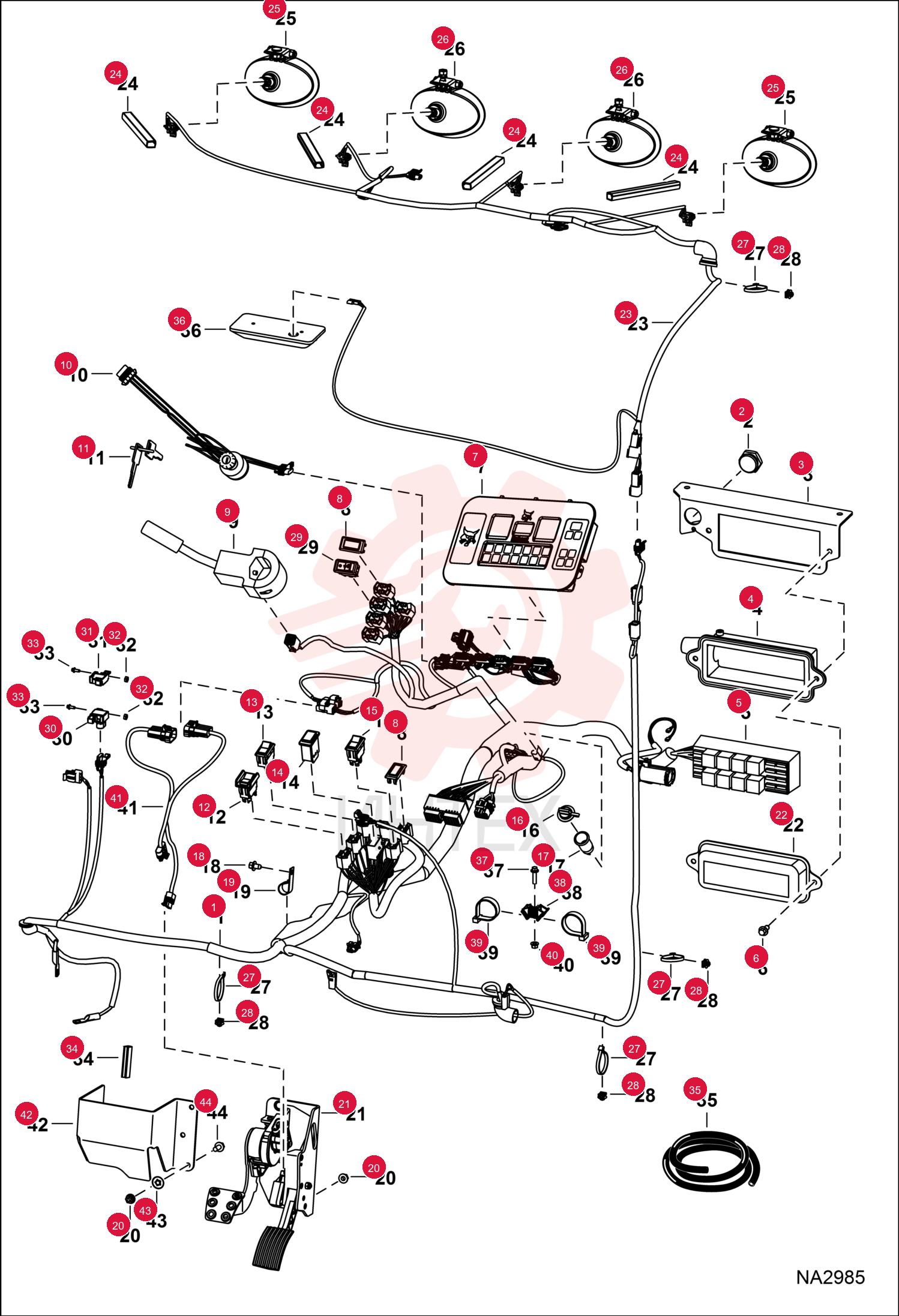 HARNESS CAB