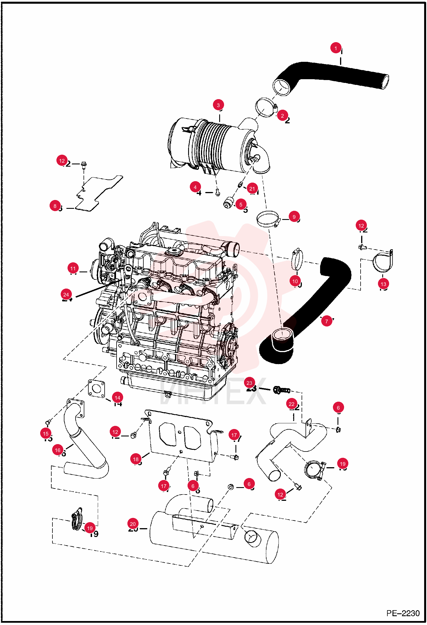 HOSE FORMED AIR
