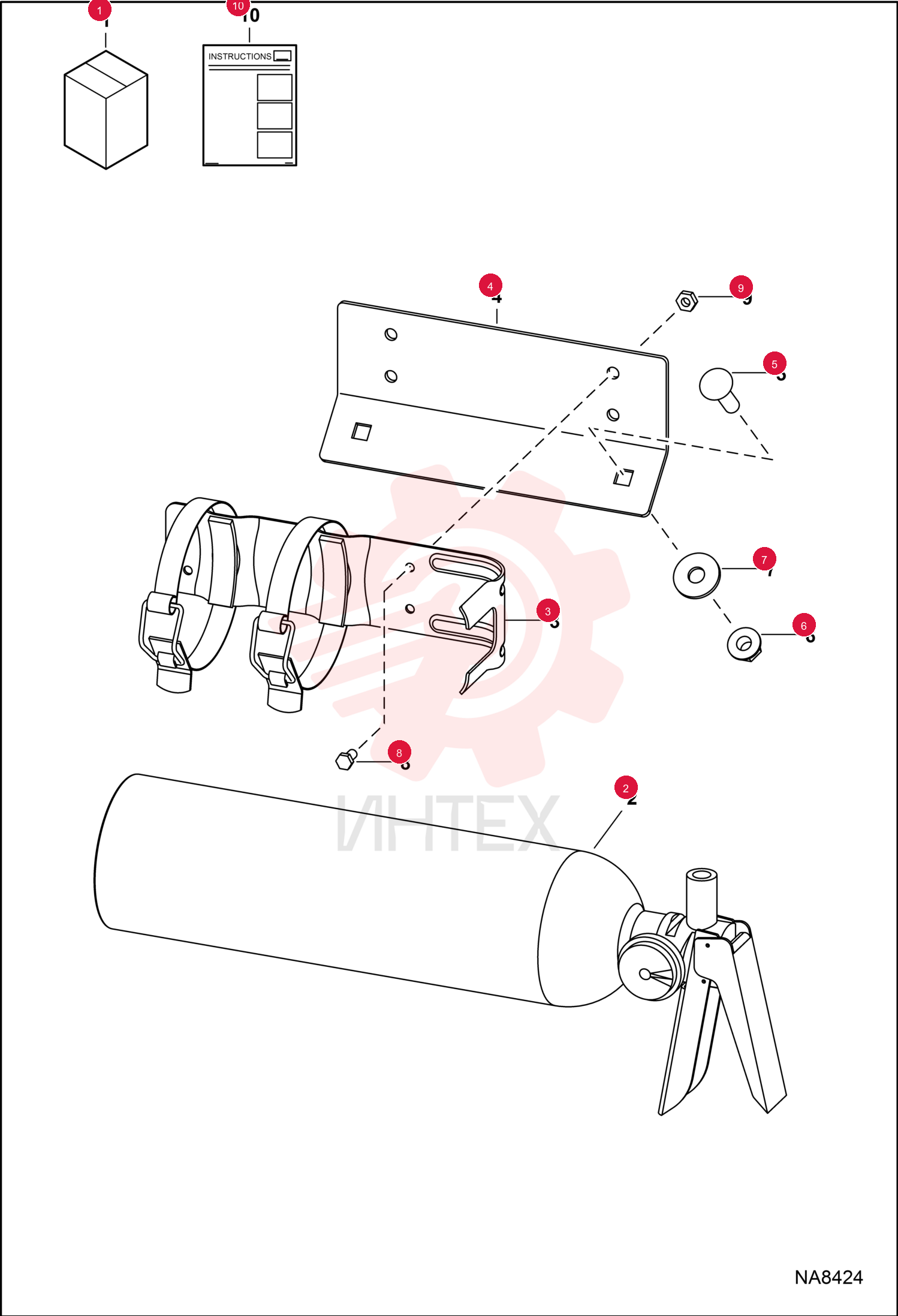 KIT, EXTINGUISHER FIRE 7135306 (3)