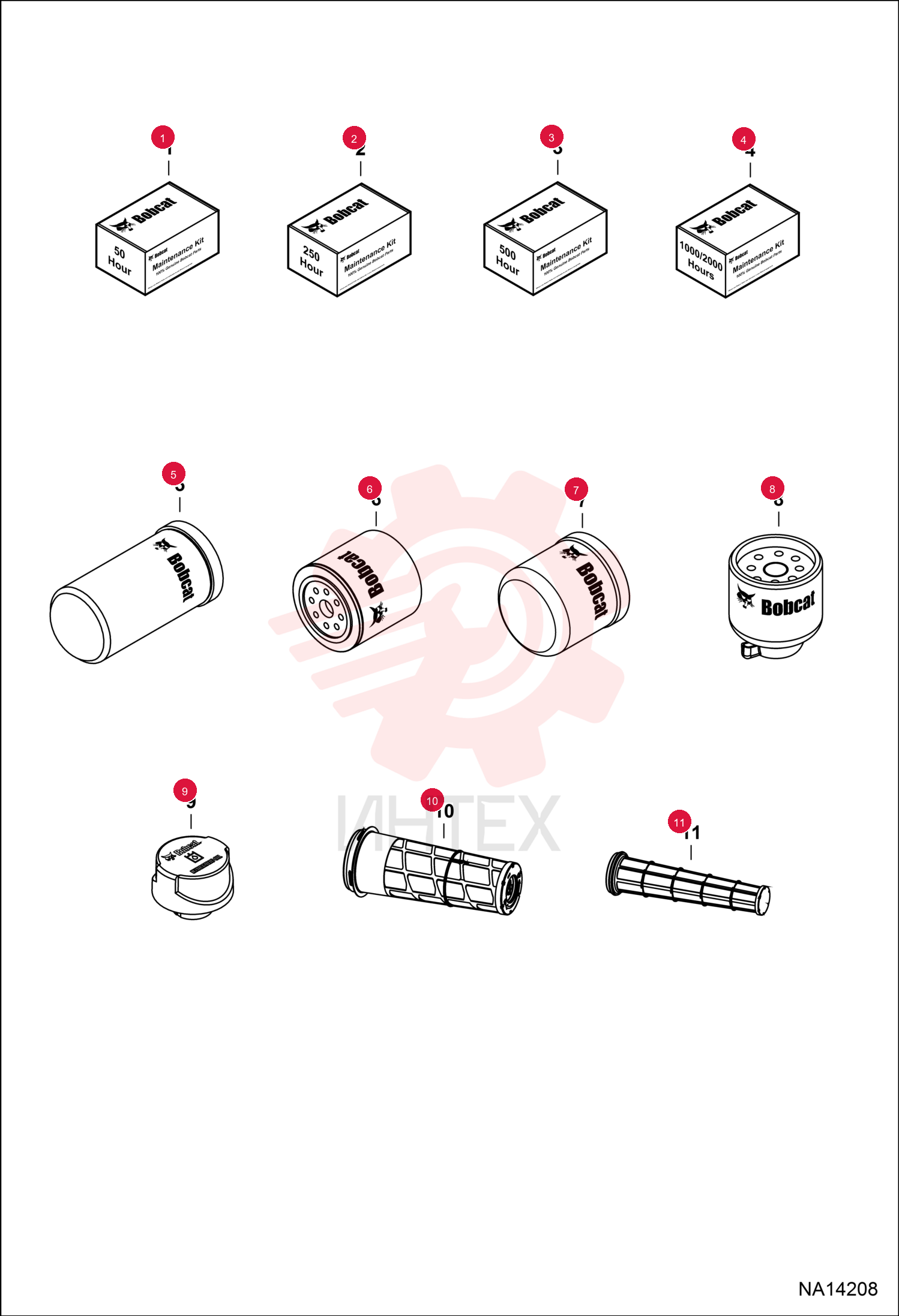 KIT MAINTENANCE 50 HR 7330969 (3)