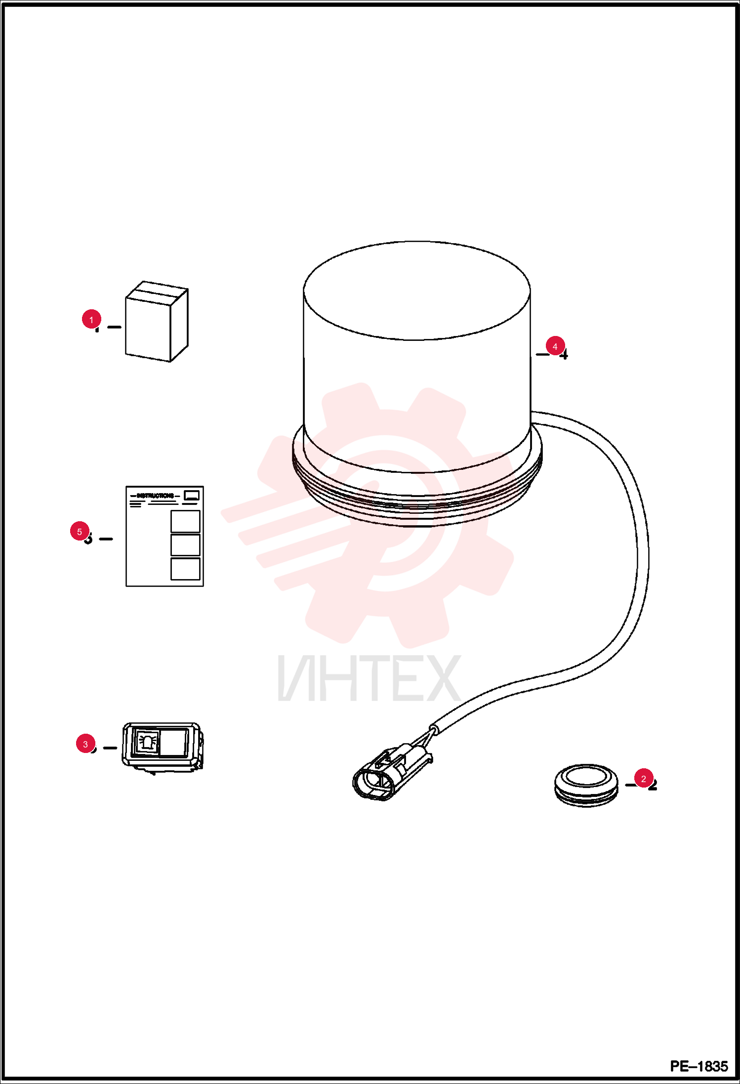 KIT, STROBE LIGHT