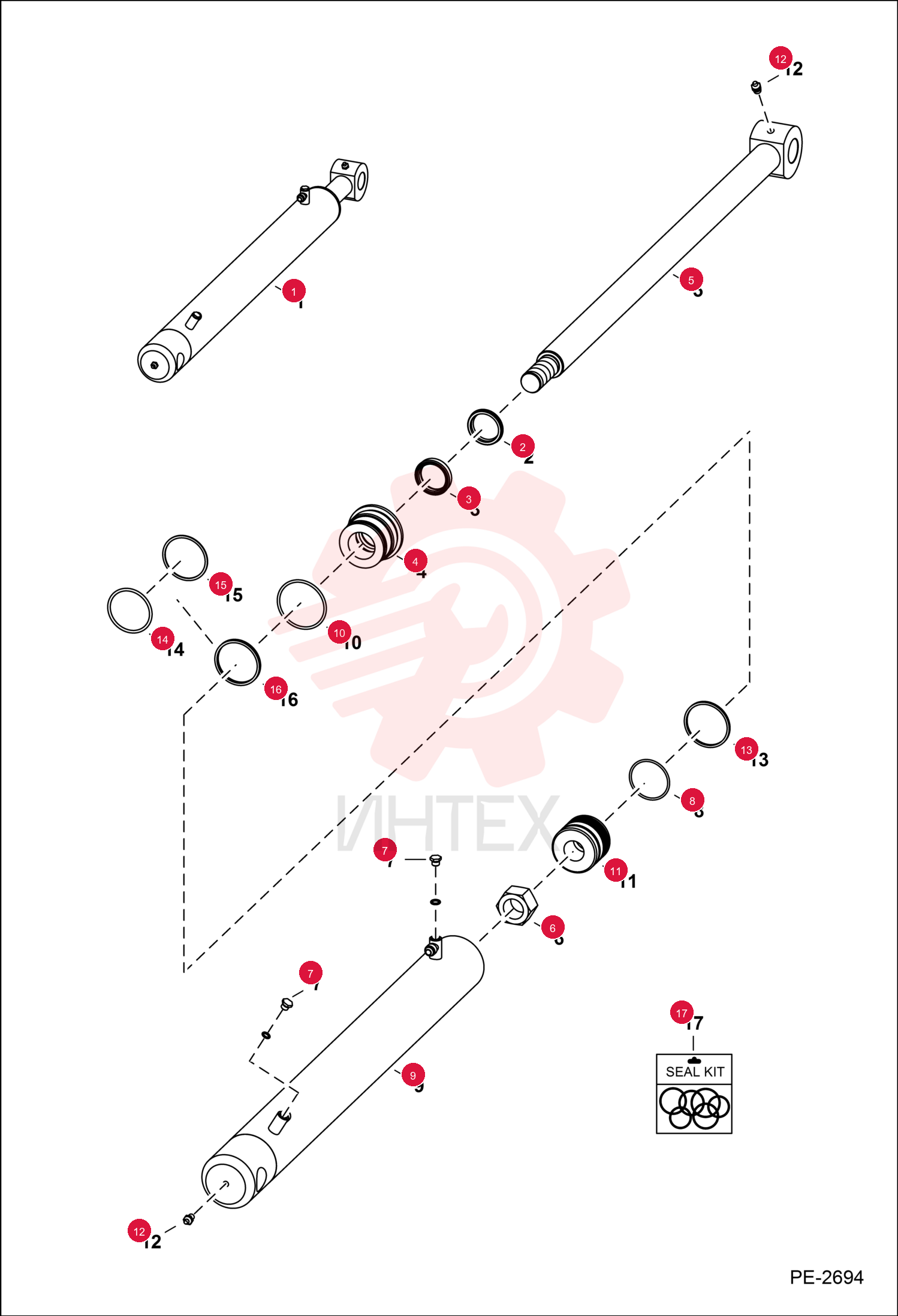 LIFT CYLINDER 7106564 (2)