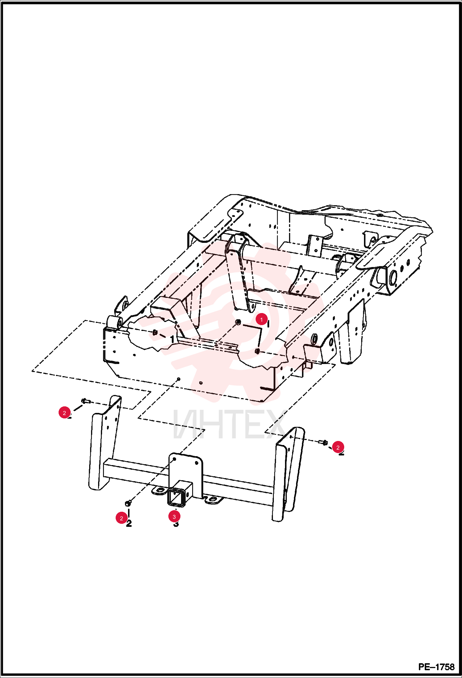 NUT FLANGED HEX