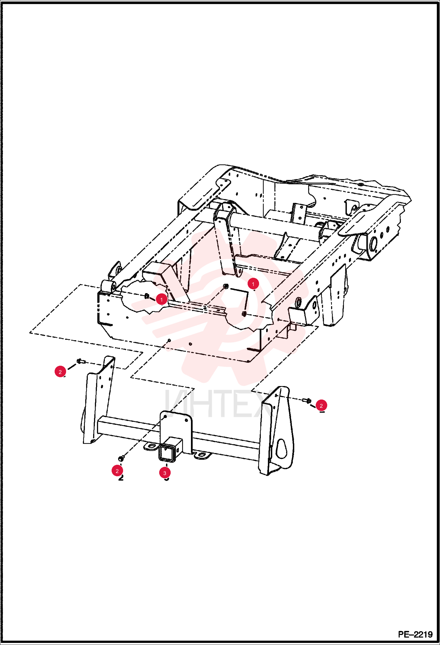 NUT FLANGED HEX