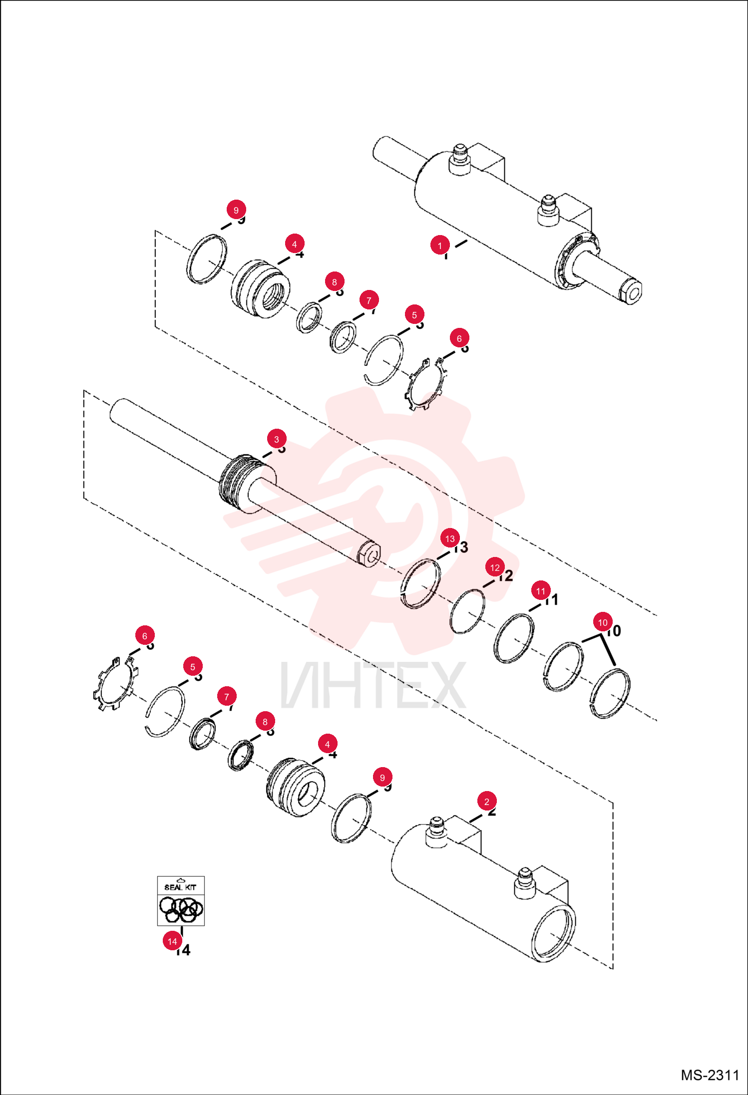 CYLINDER, STEERING