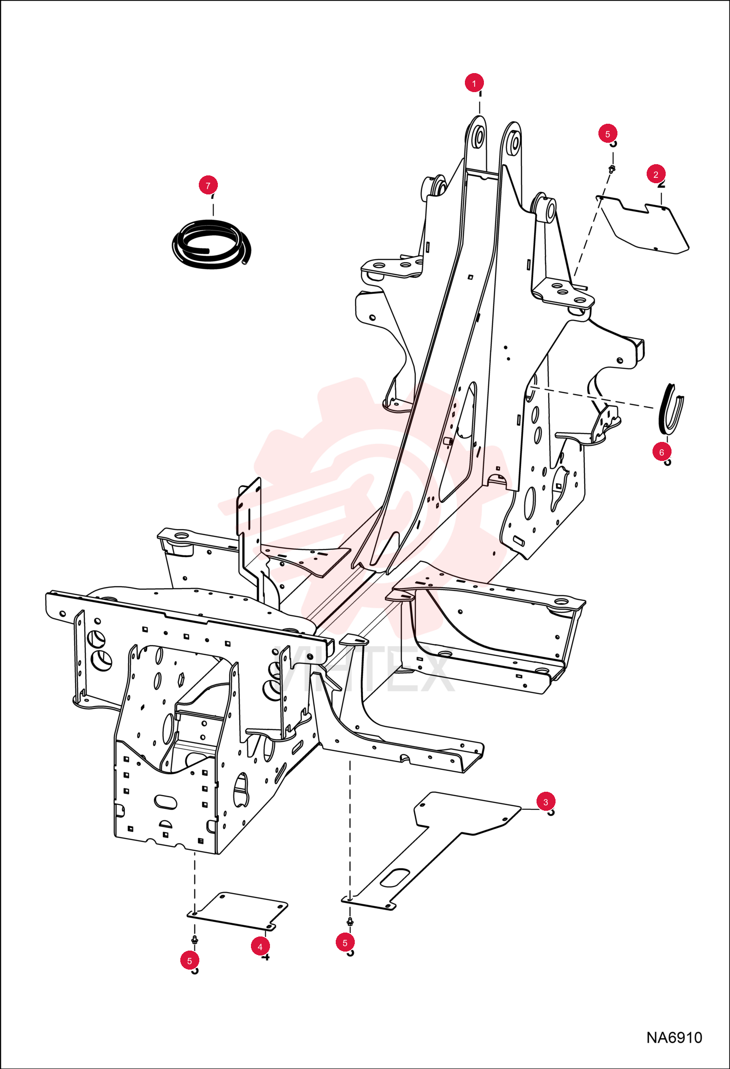 FRAME, MAIN ASSY