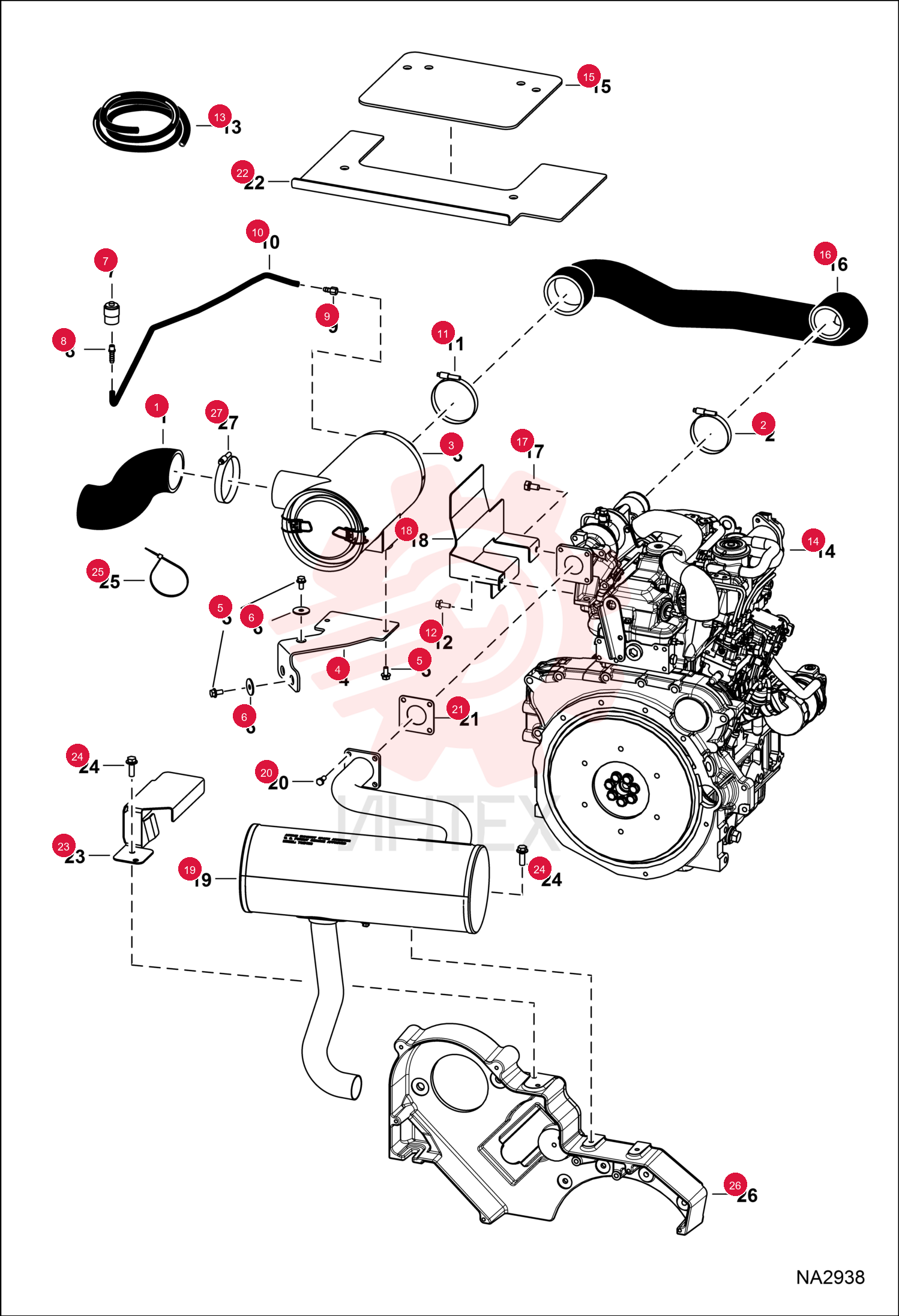 HOSE AIR CLEANER