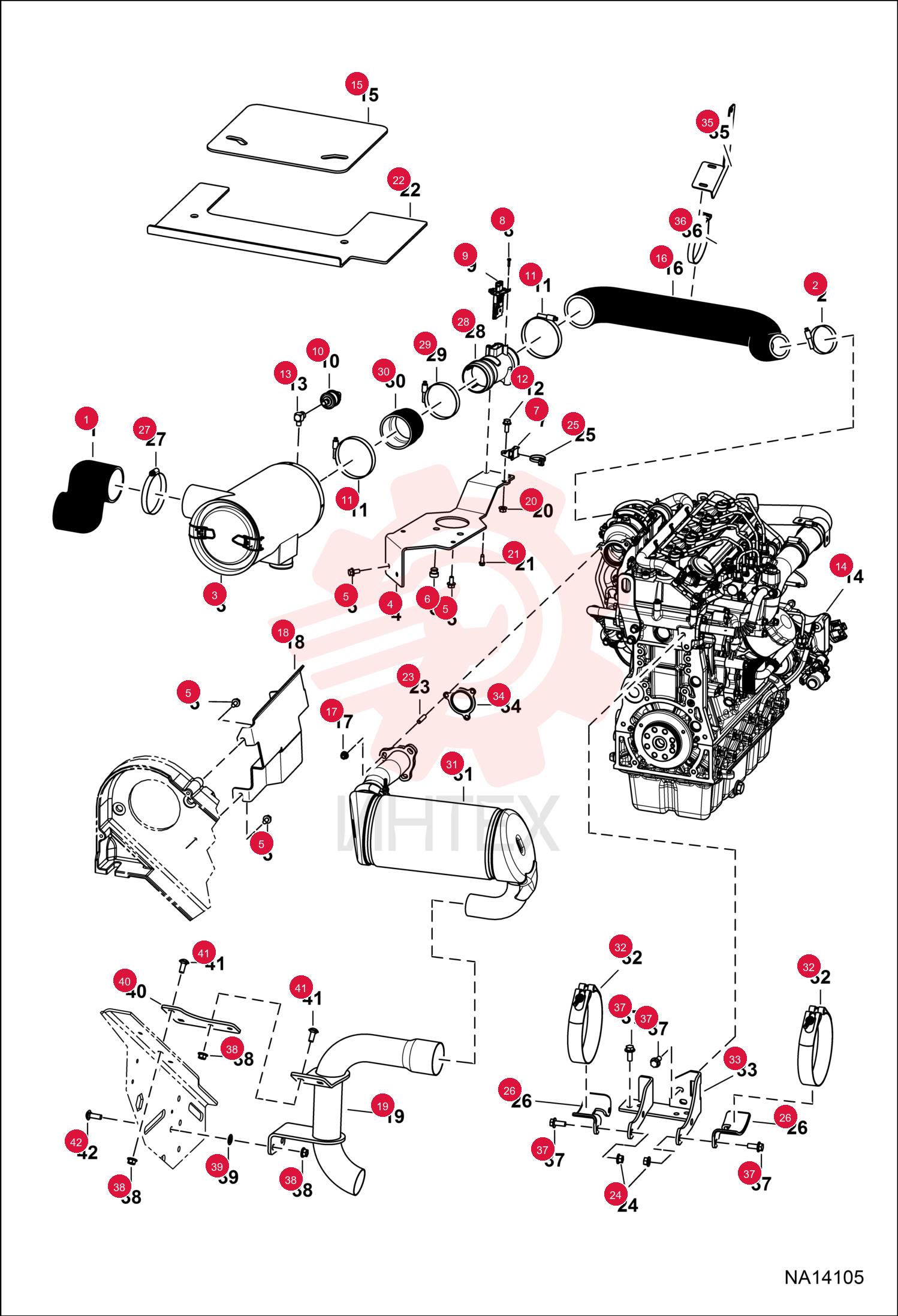 HOSE, AIR FORMED