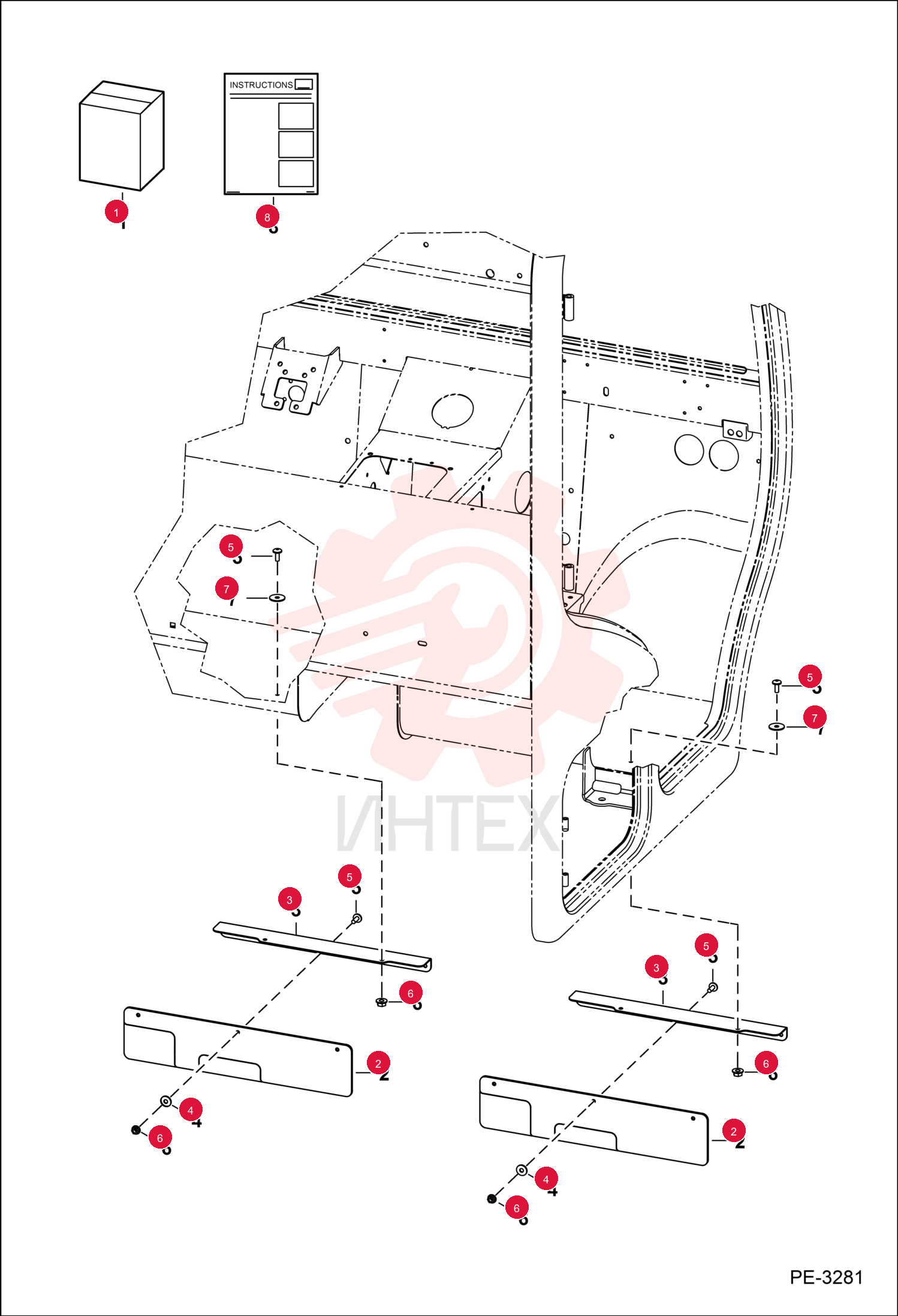 LOWER DEBRIS GUARD KIT