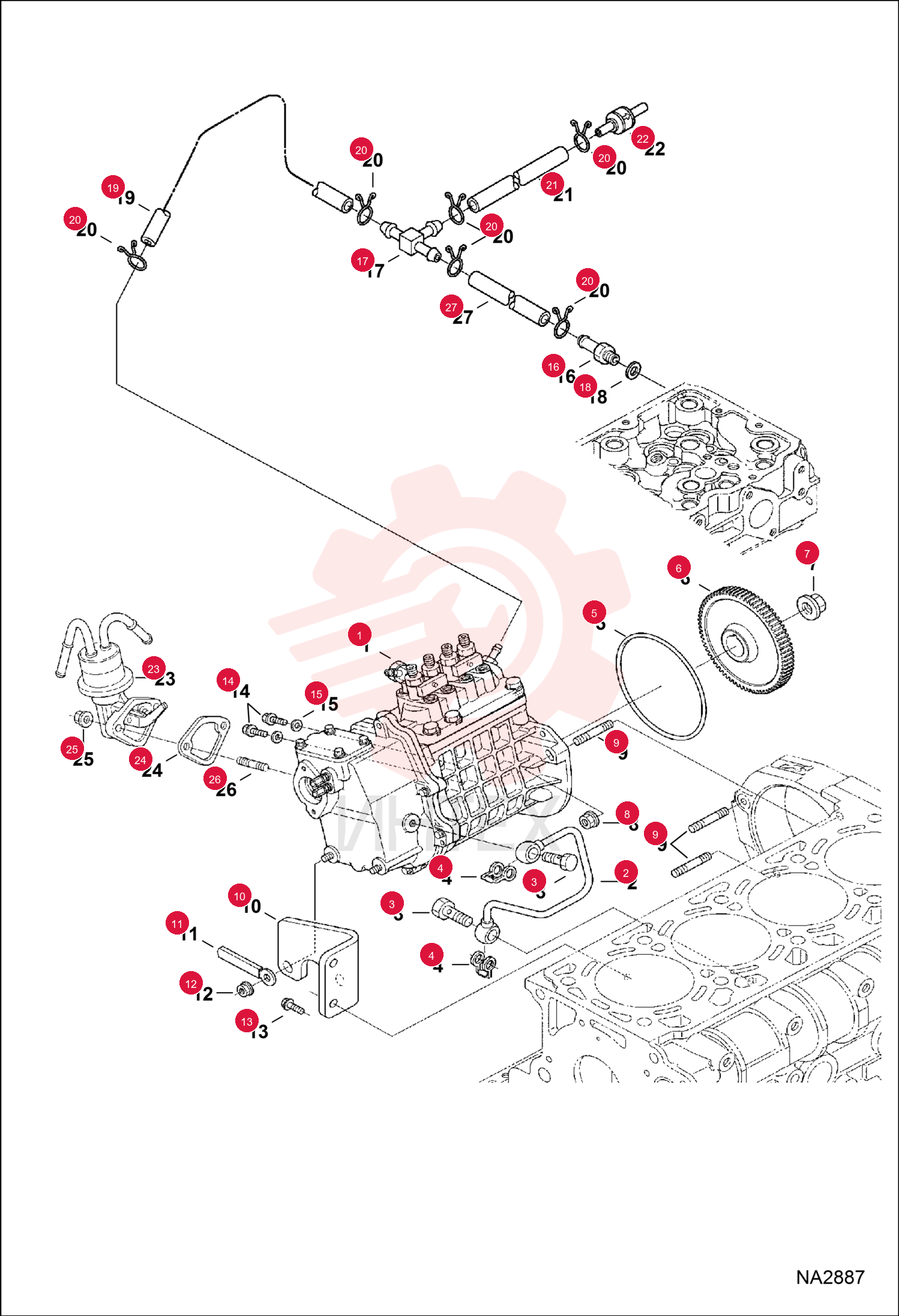 PUMP, FUEL INJ UNIT