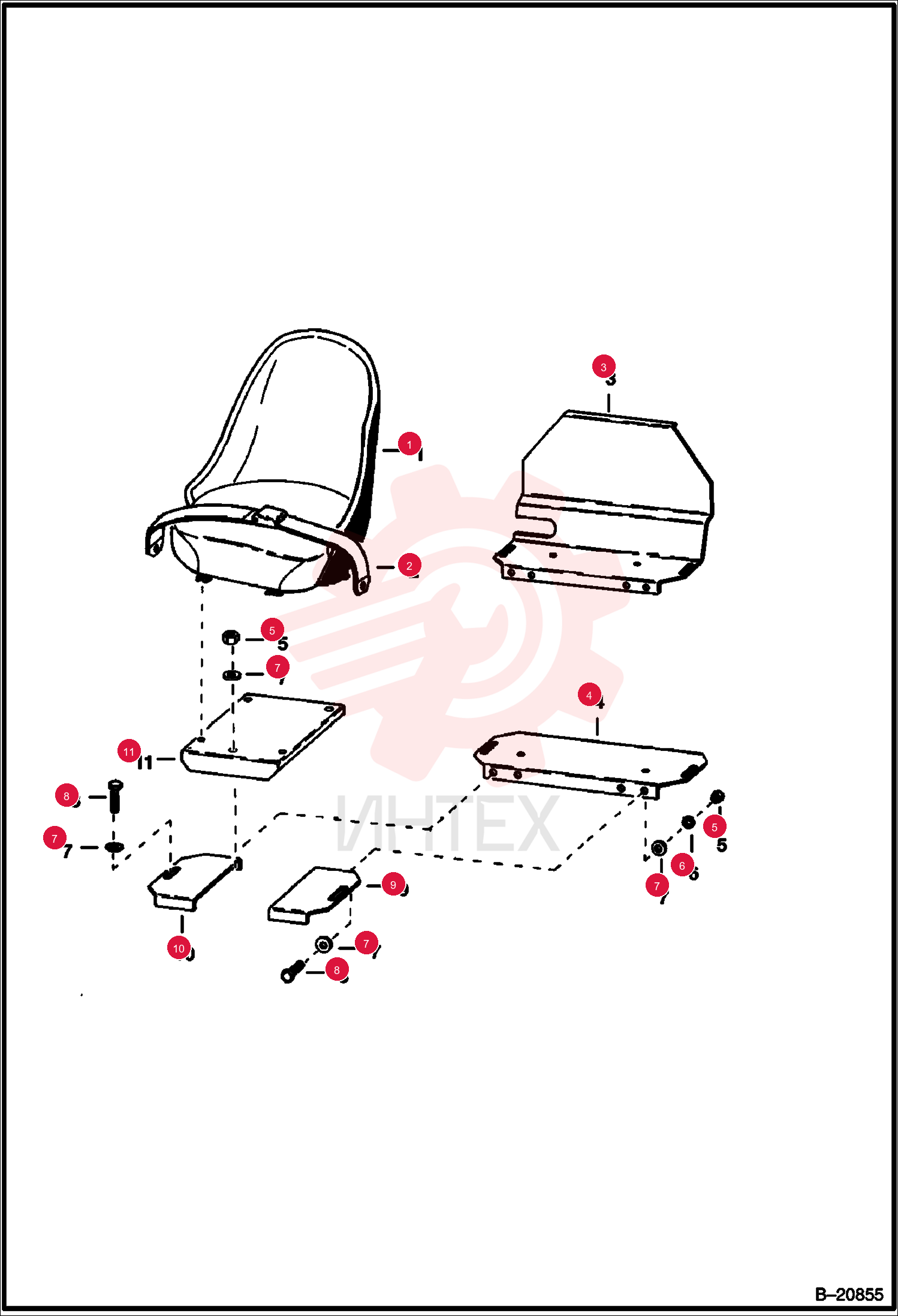 BELT, SEAT 6659999 (2)