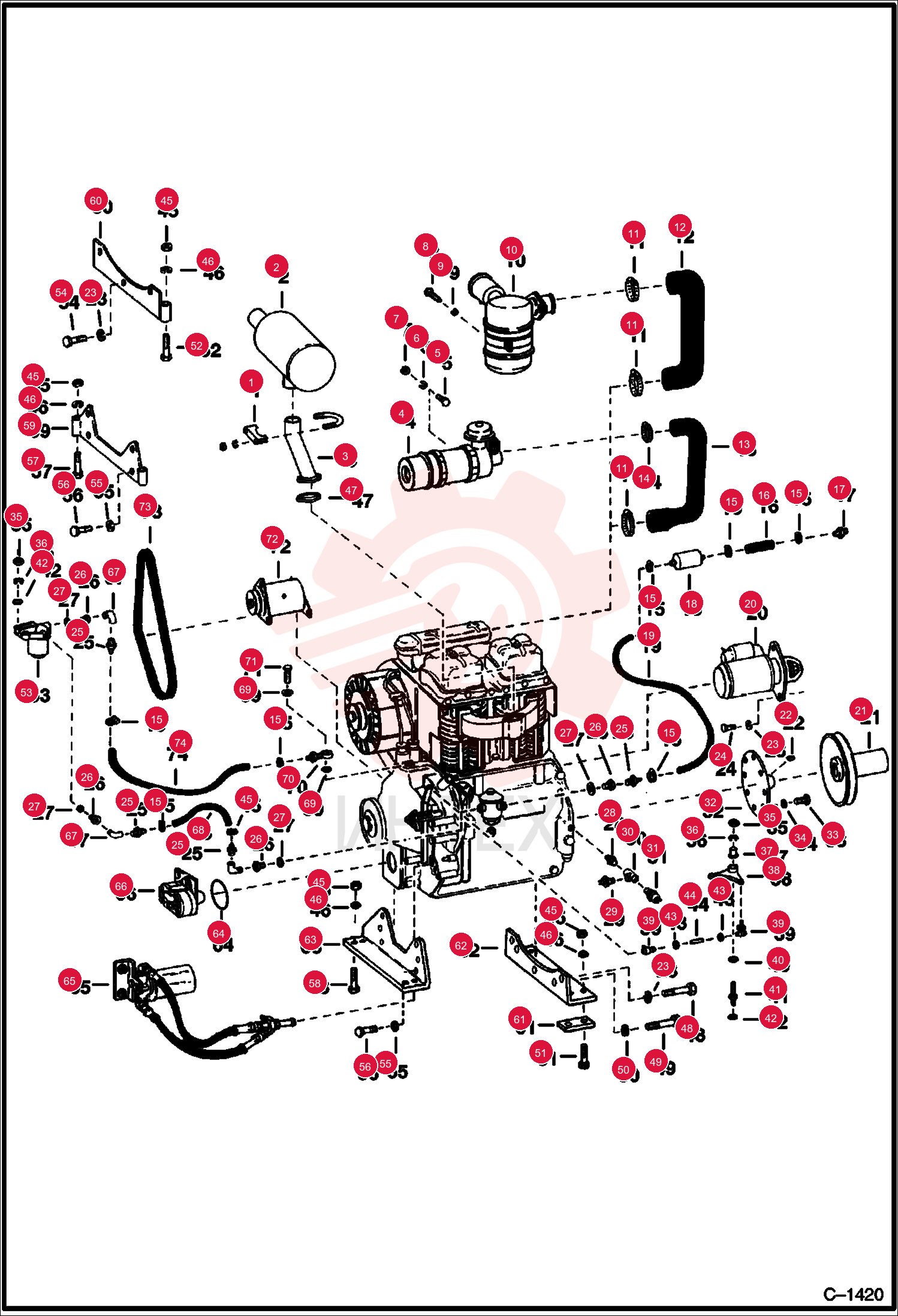 MUFFLER 6515470