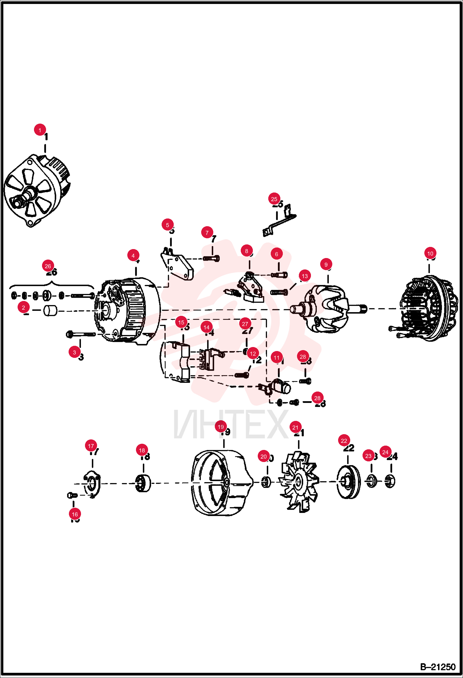 SCREW ASSEMBLY 6511957 (2)