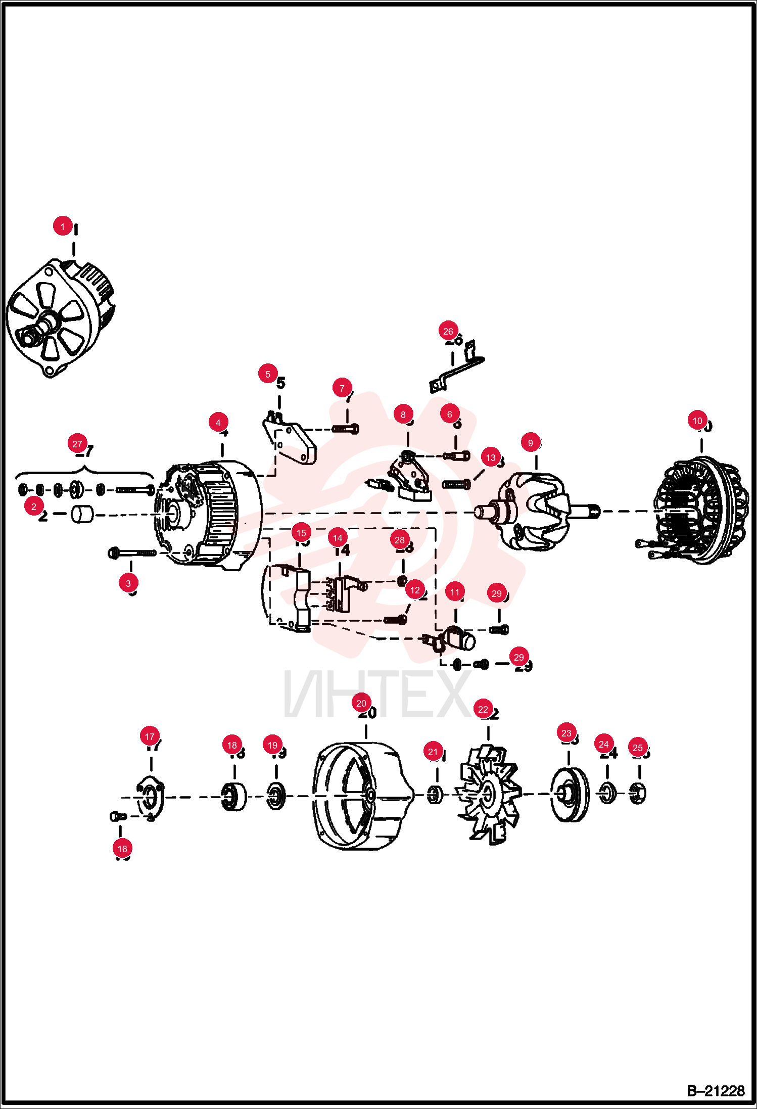 SCREW ASSEMBLY 6511957 (1)