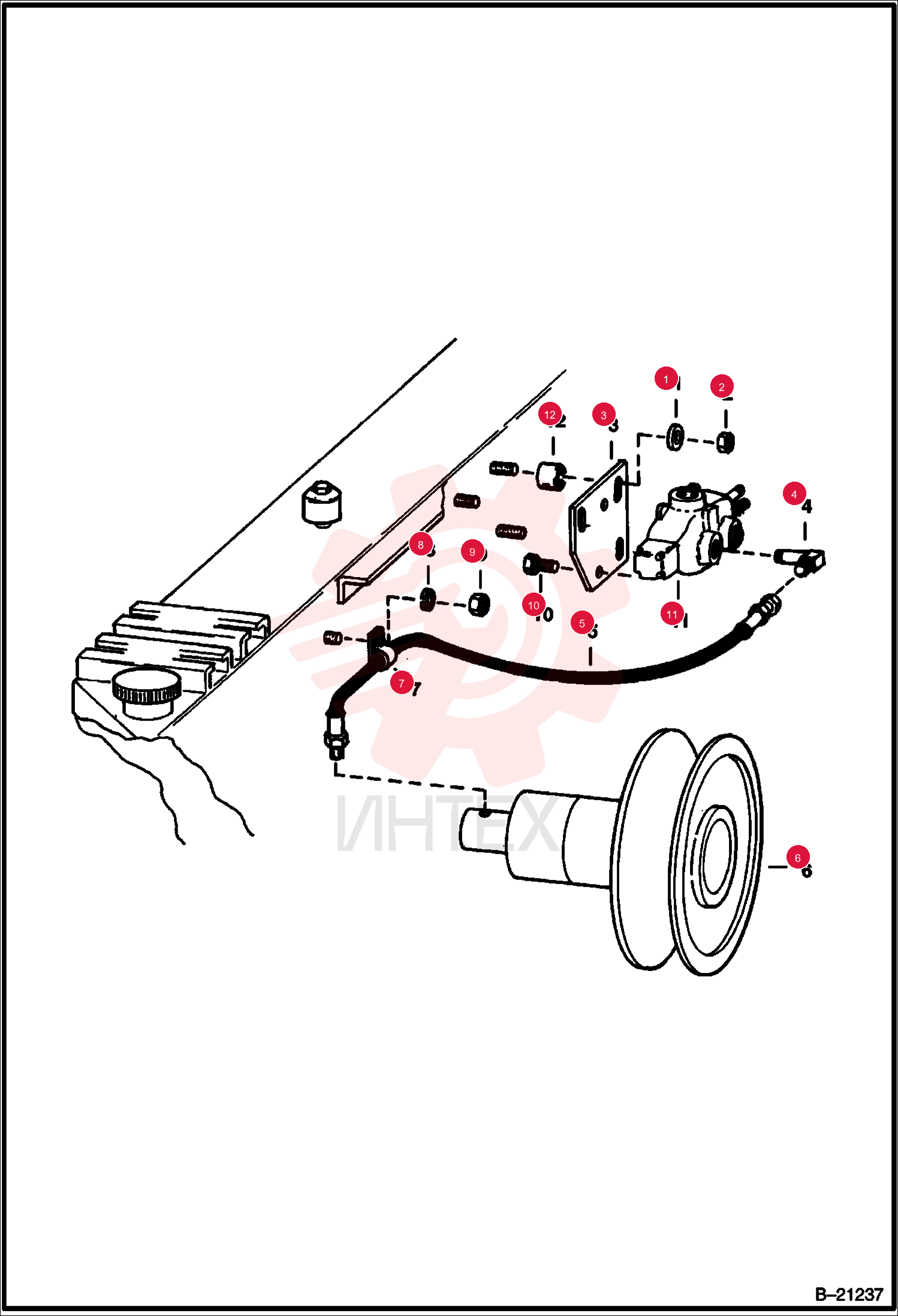 WASHER FLAT PLAIN 25E17