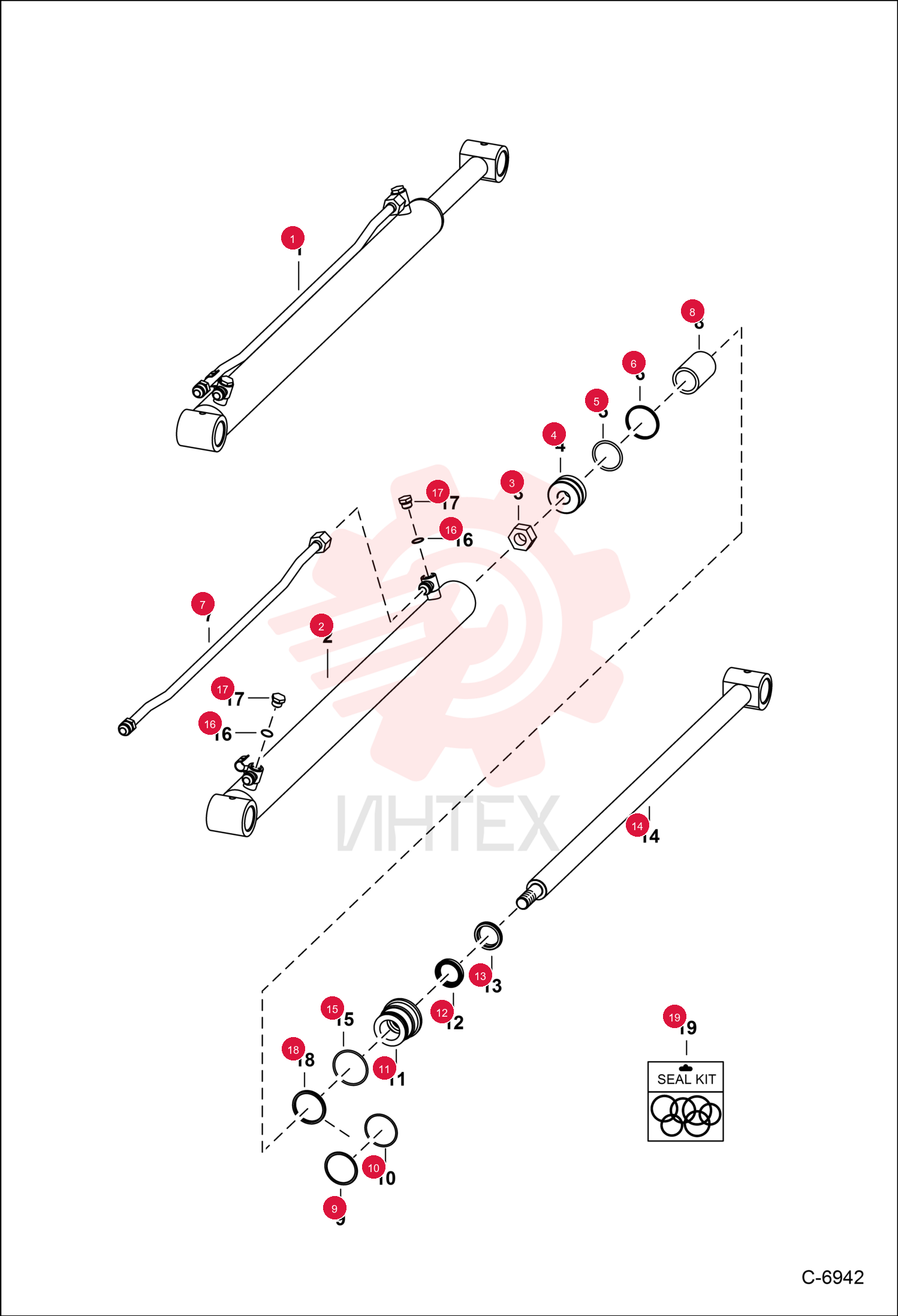 CYLINDER, LIFT 6586671