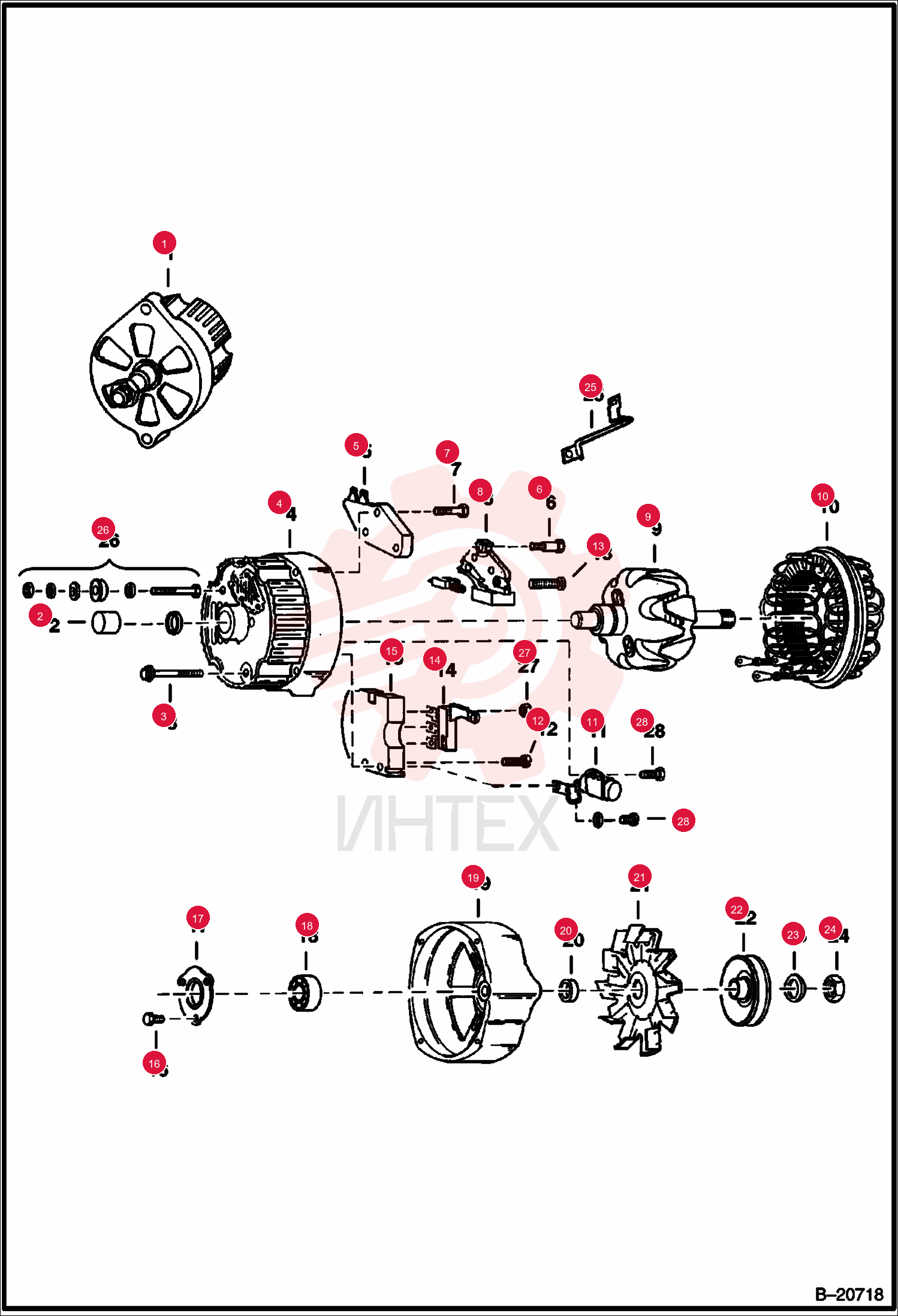SCREW ASSEMBLY 6511957 (2)
