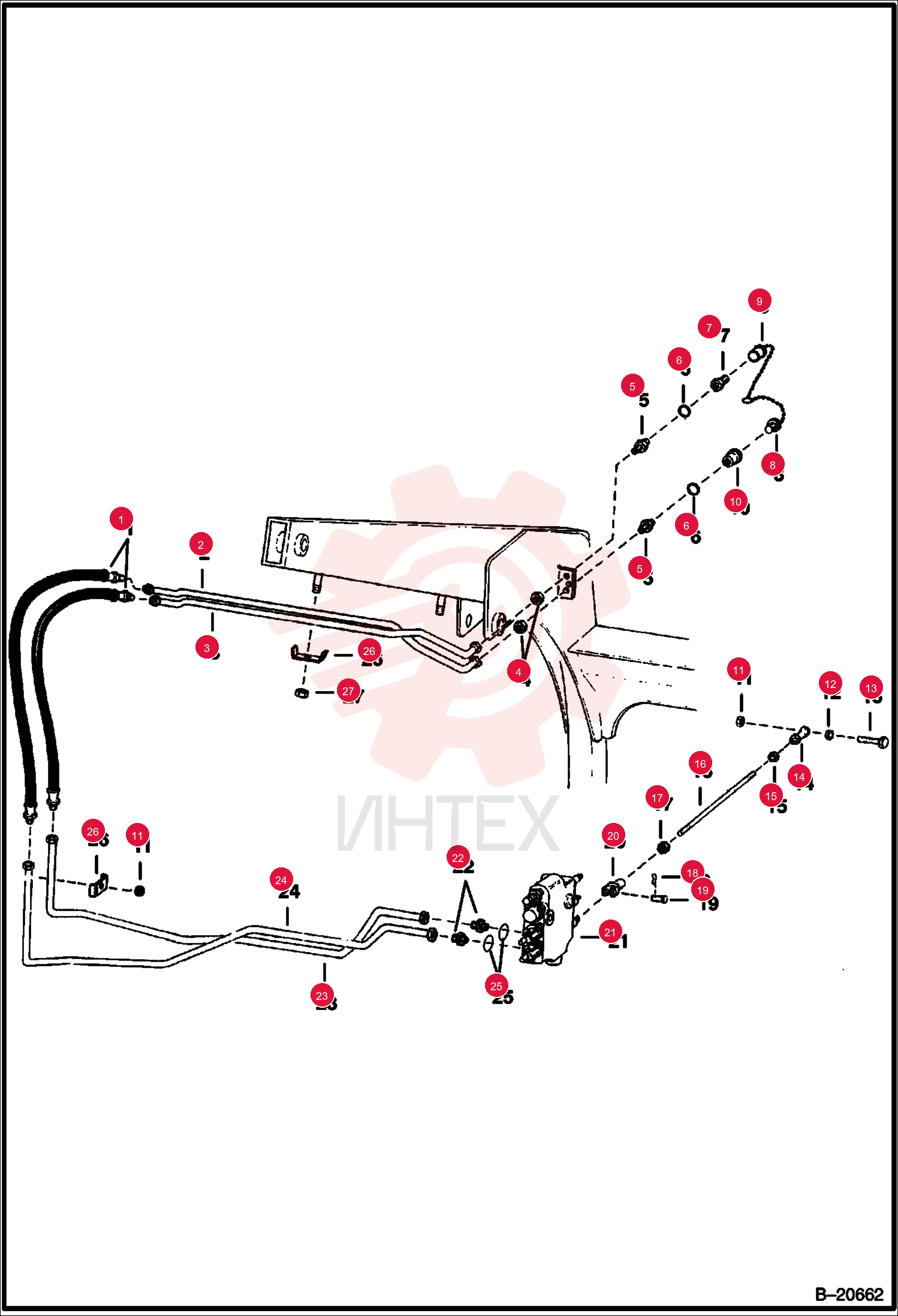 ASSY, HOSE 6541094 (2)