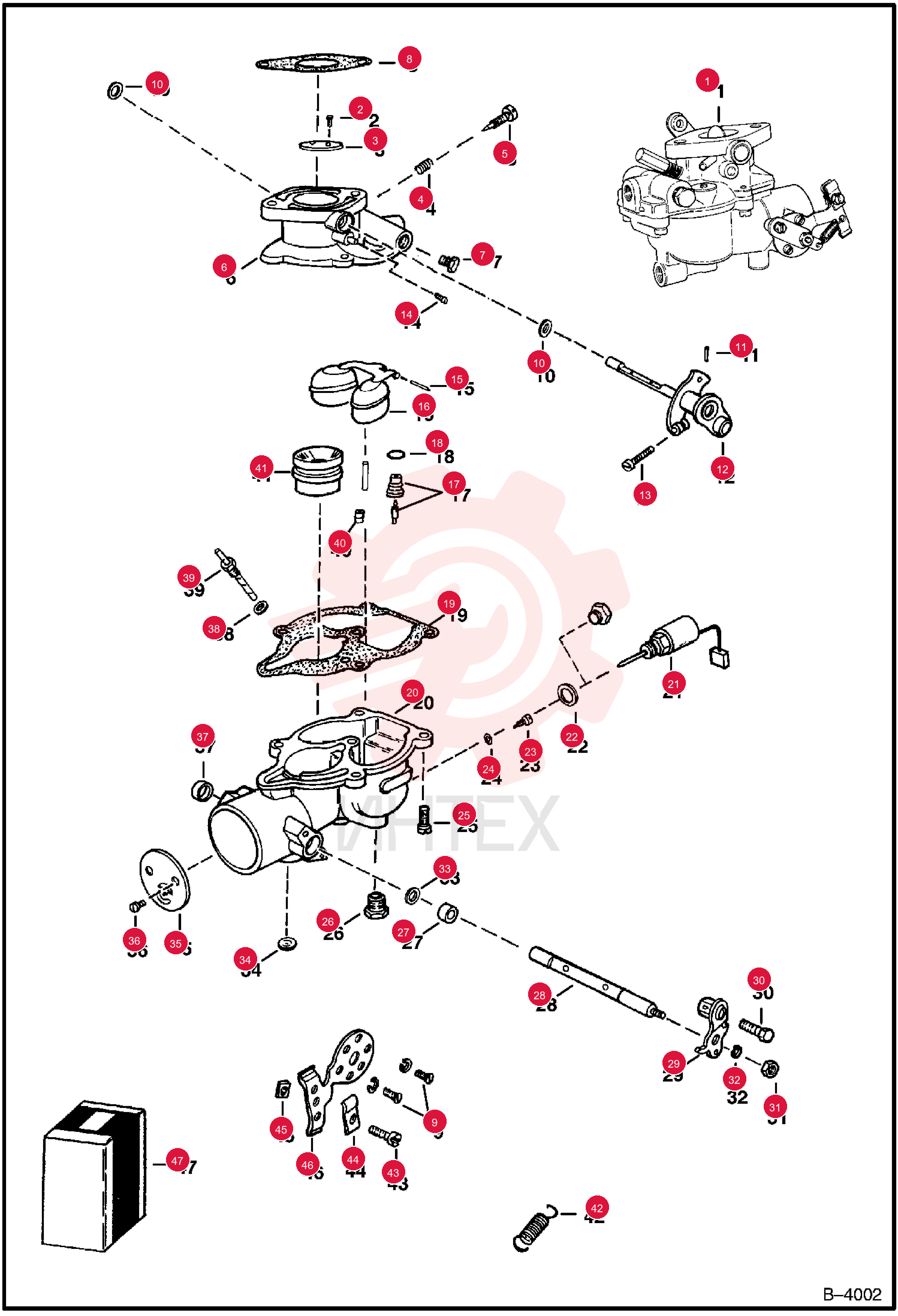 CARBURETOR 6598372