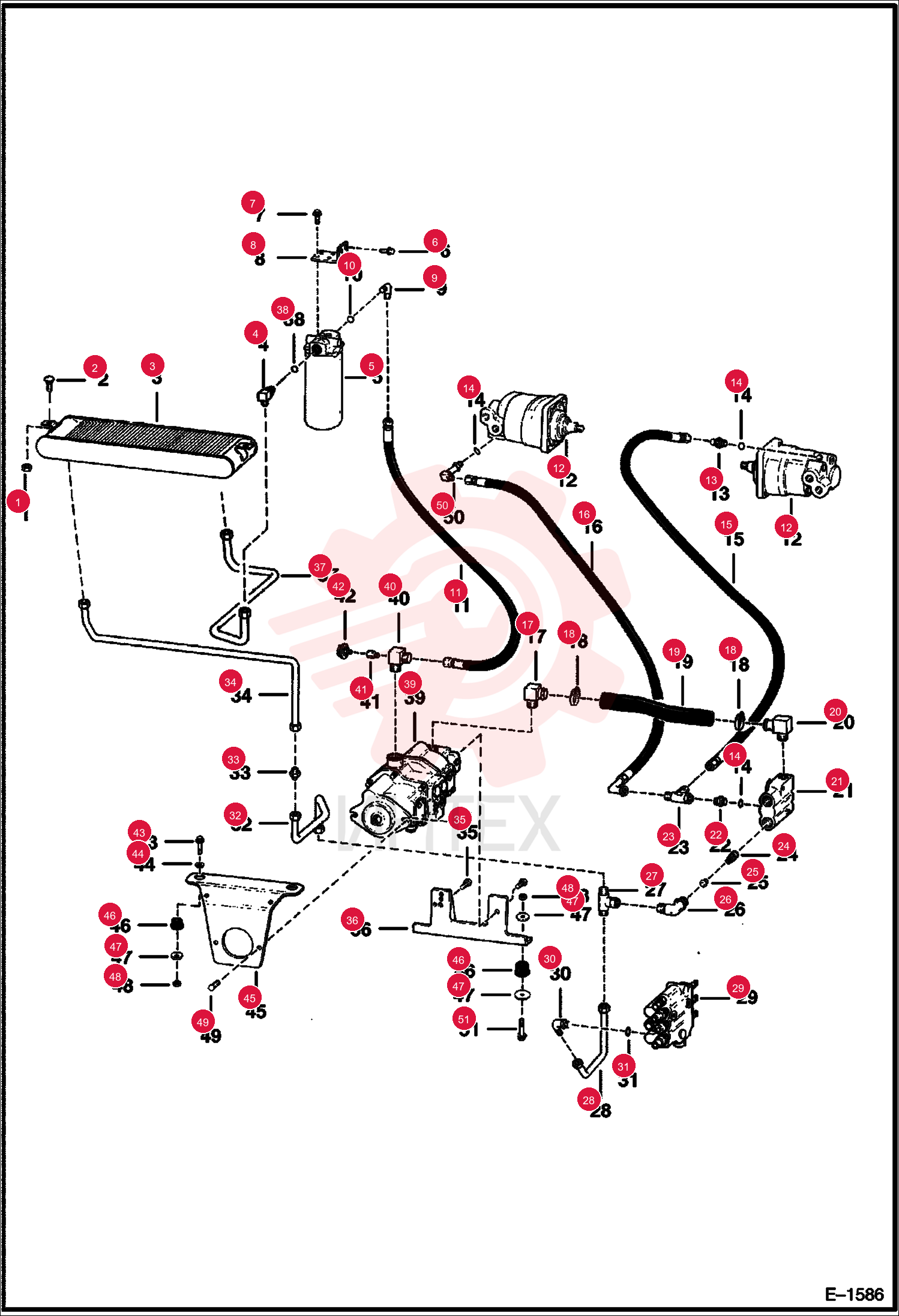 NUT PRETRQ HEX LOCK 85D6