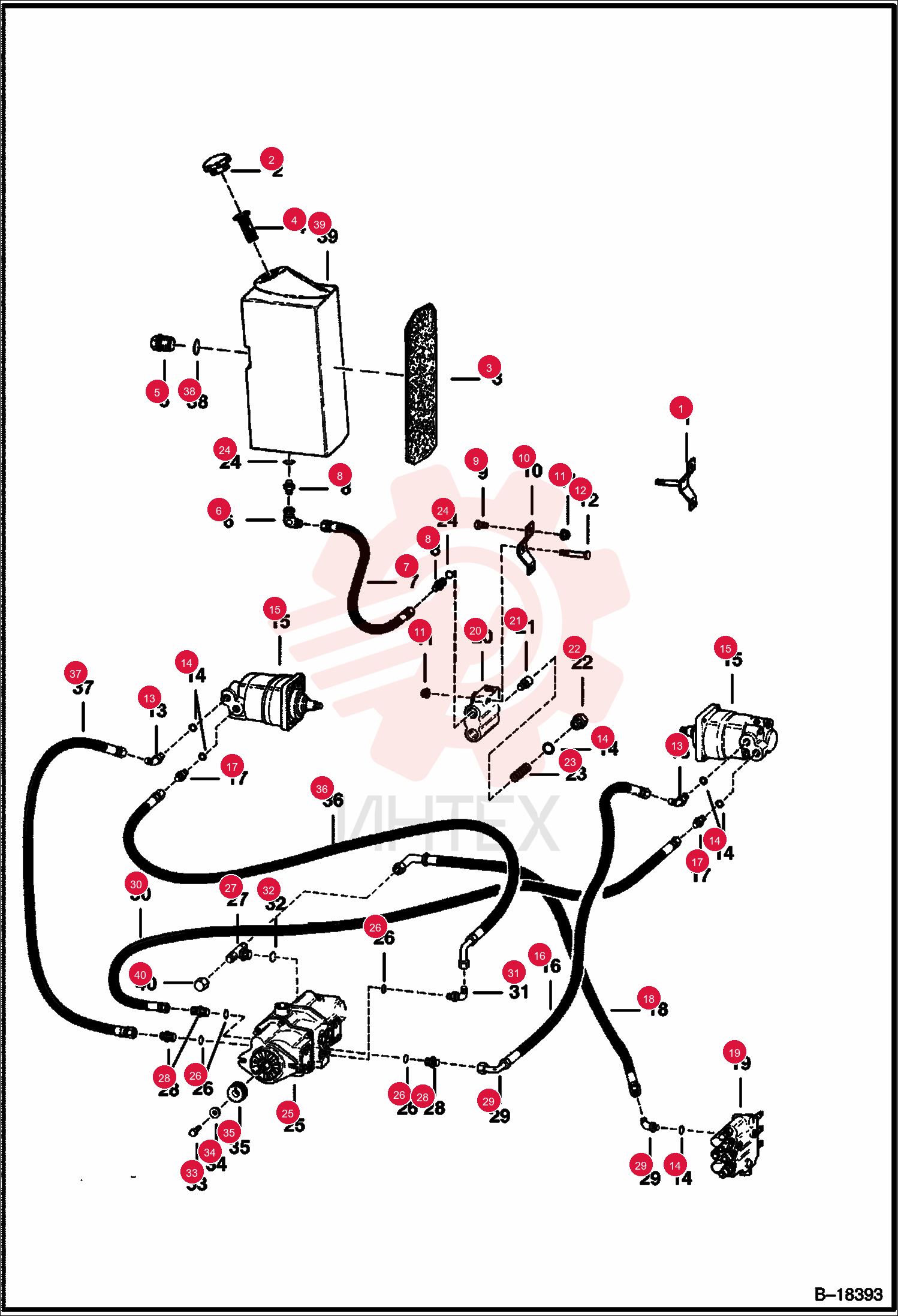 CAP HYDRAULIC 6727475
