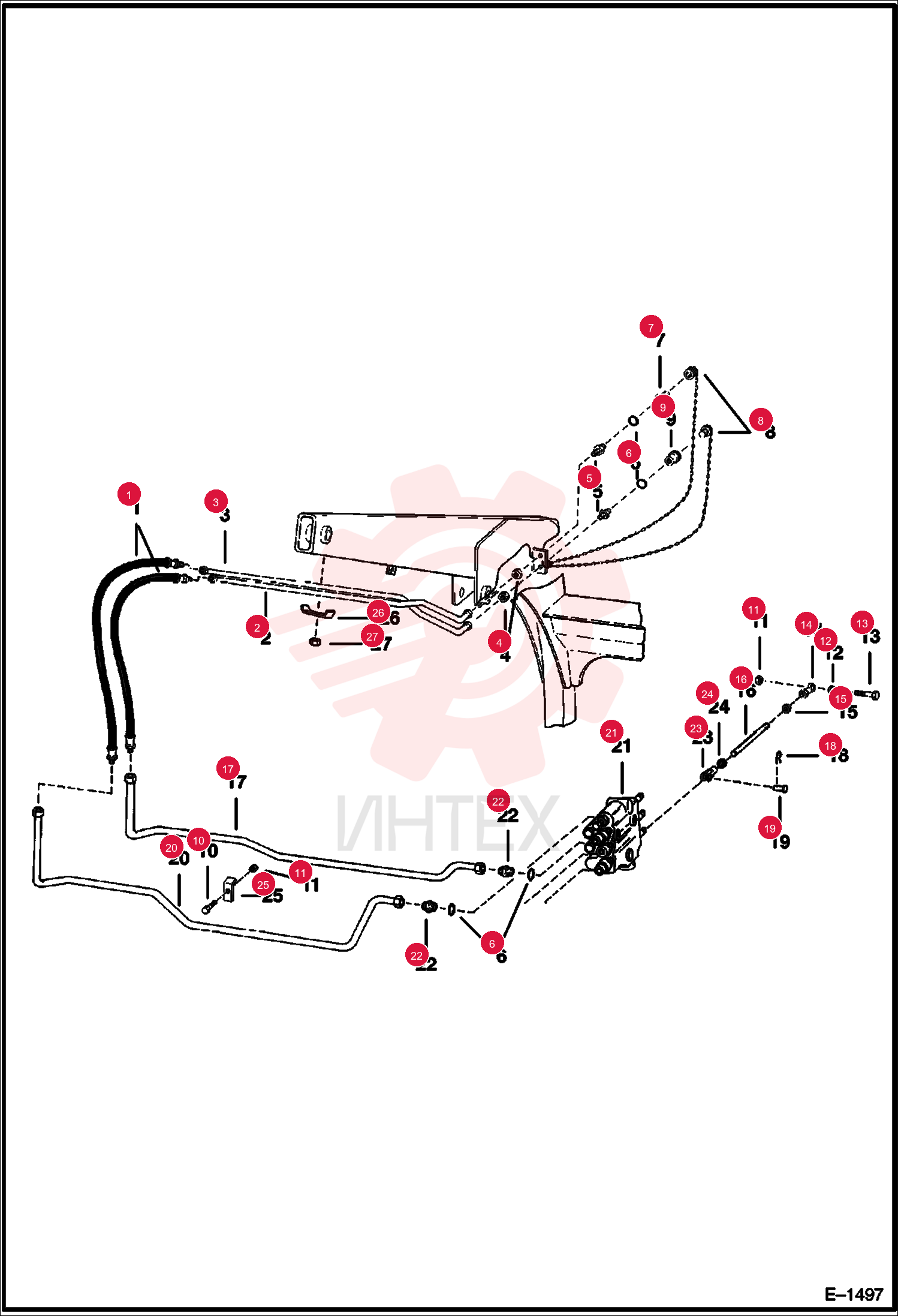 ASSY, HOSE 6559199 (2)