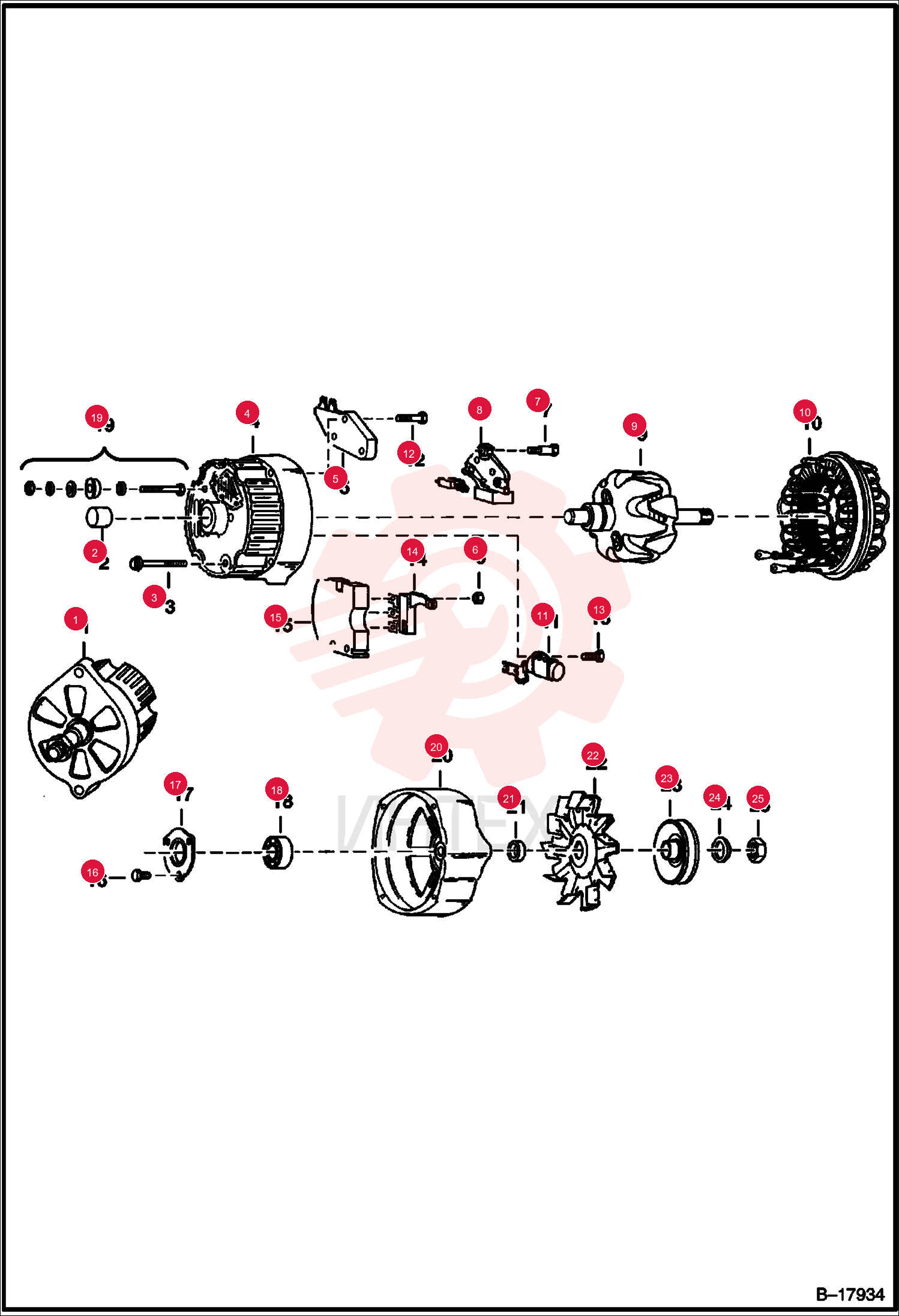 NUT HEX MACH SCREW 12D8
