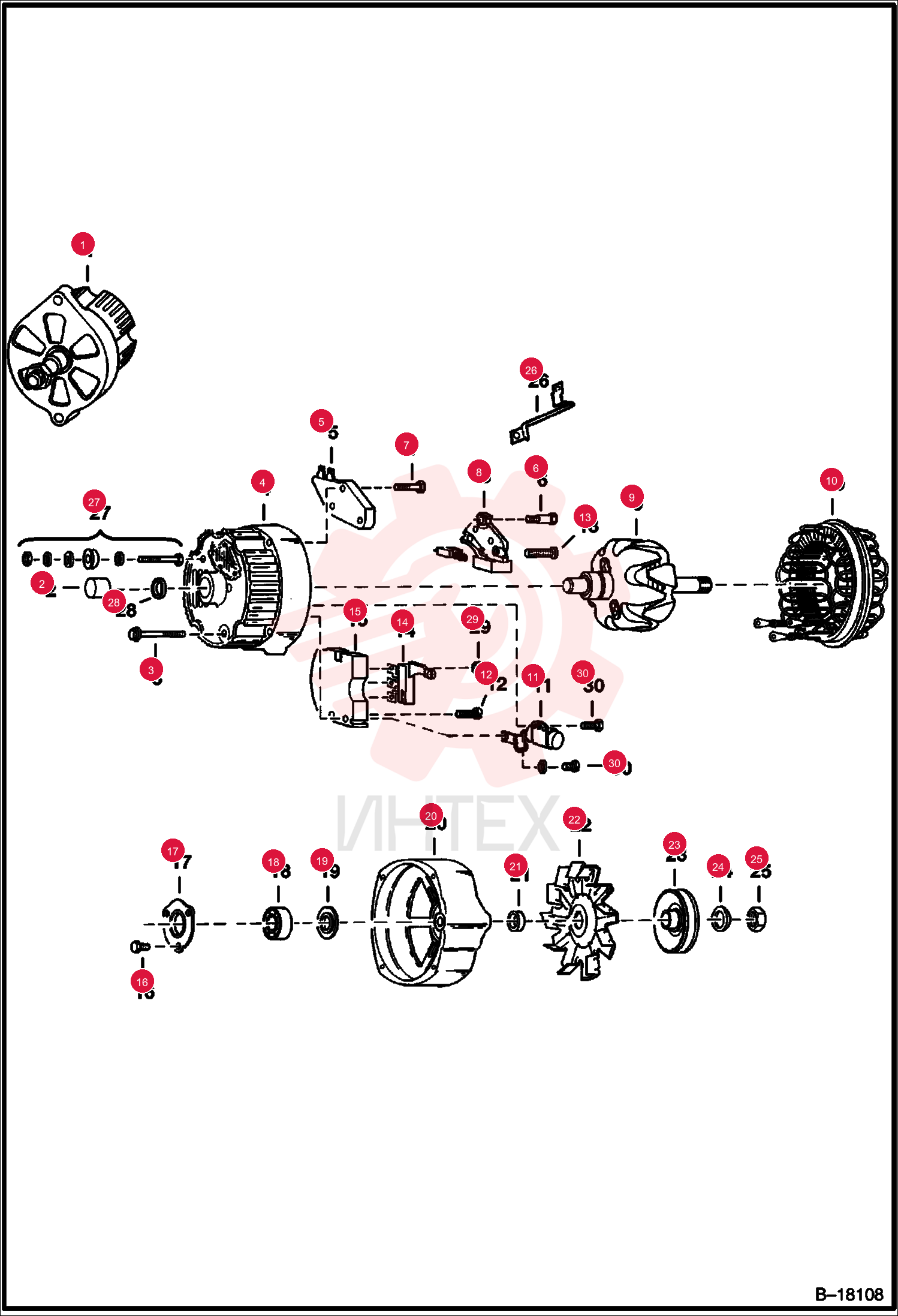 SCREW ASSEMBLY 6511957 (2)