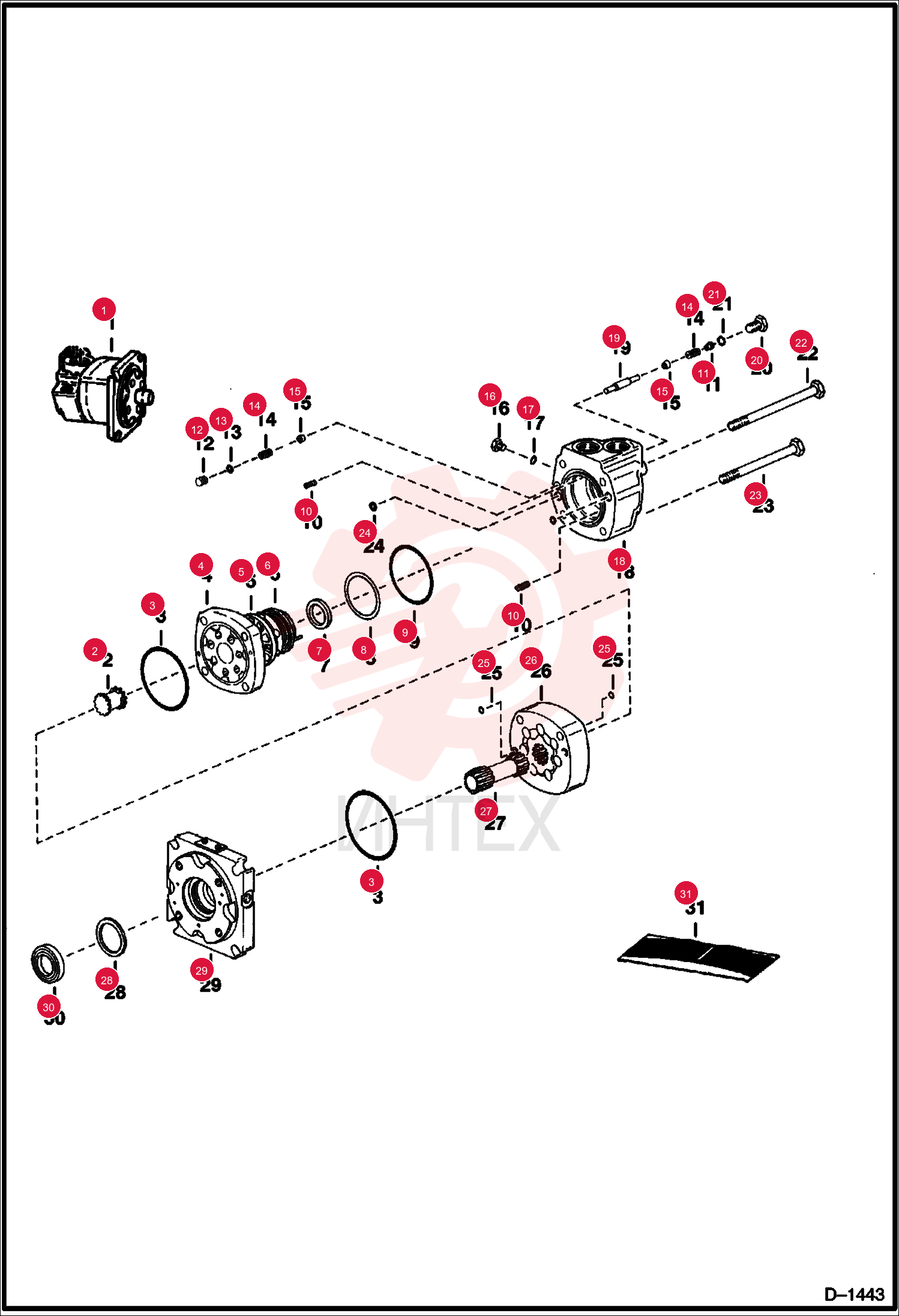 KIT, MOTOR DRIVE 6567421