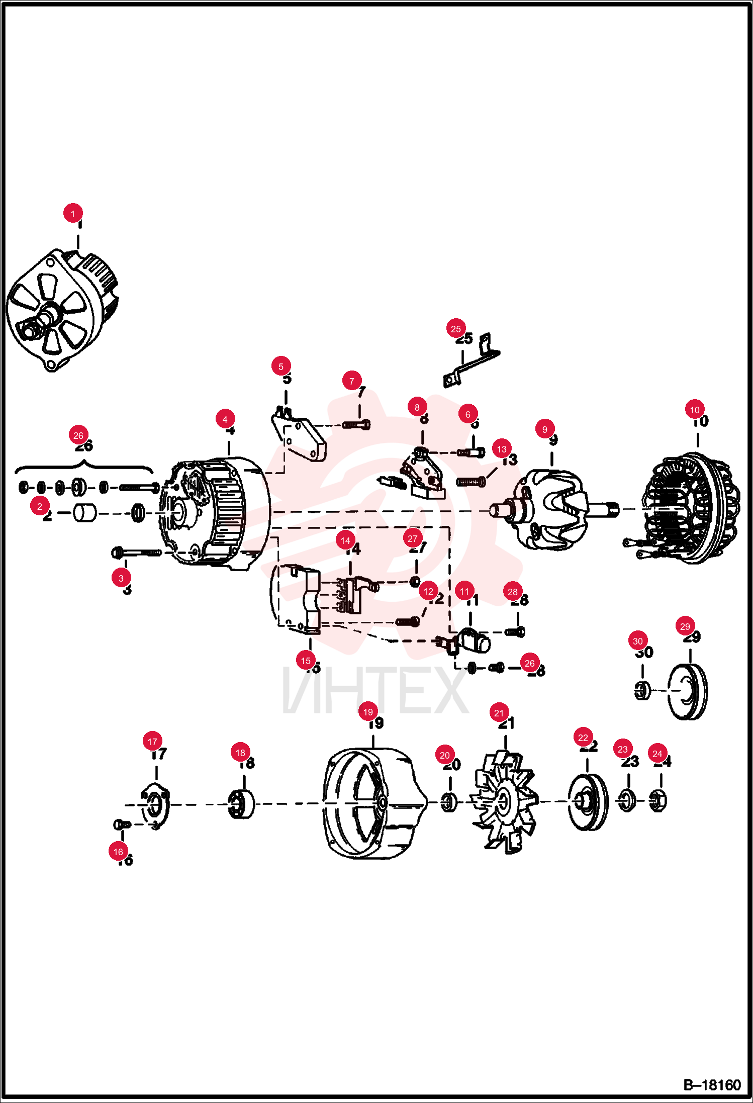 SCREW ASSEMBLY 6511957 (1)