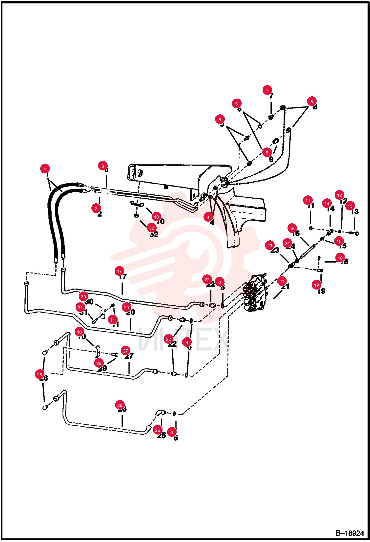ASSY, HOSE 6559199 (4)