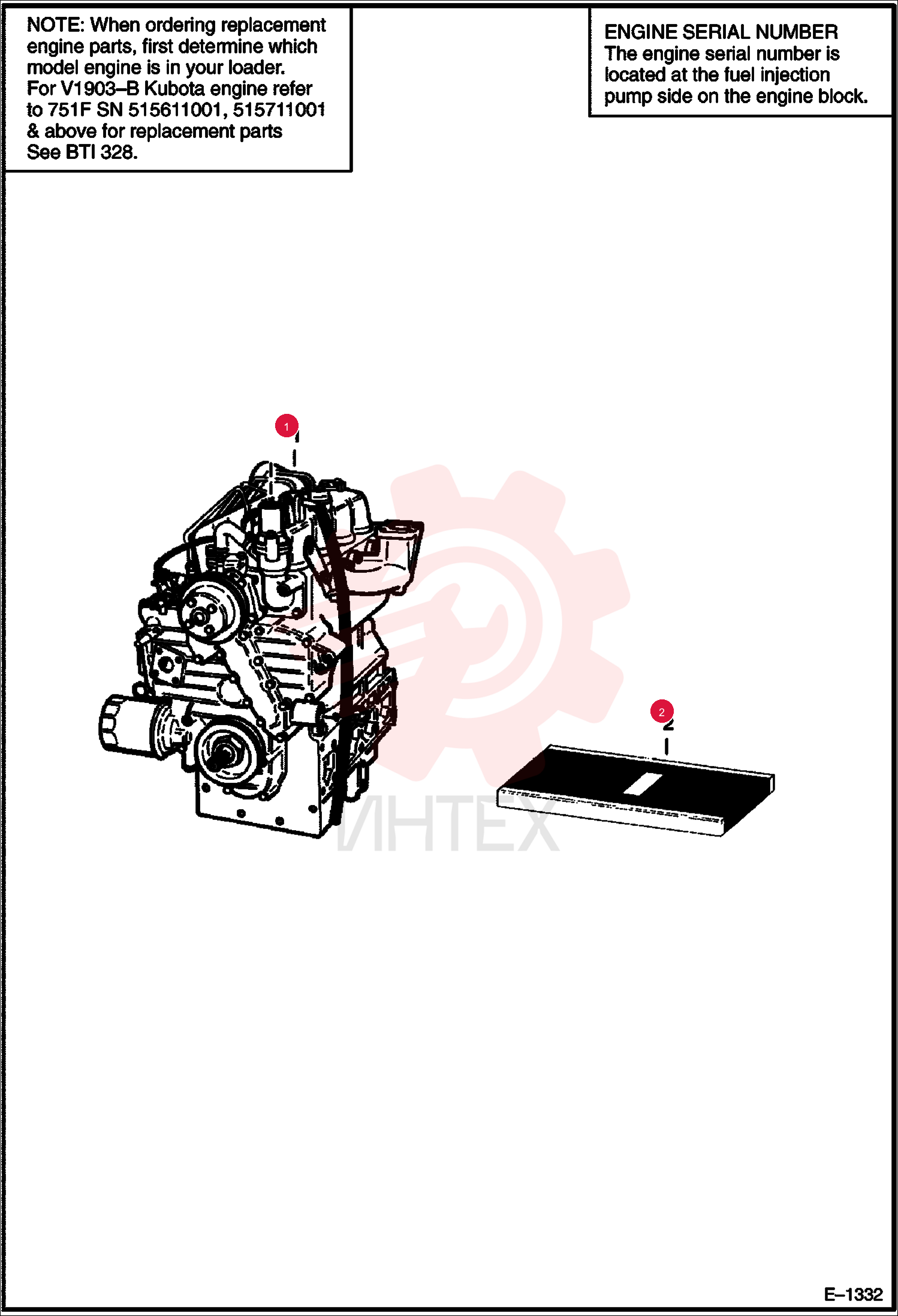 KIT, GASKET 6630554 (6)