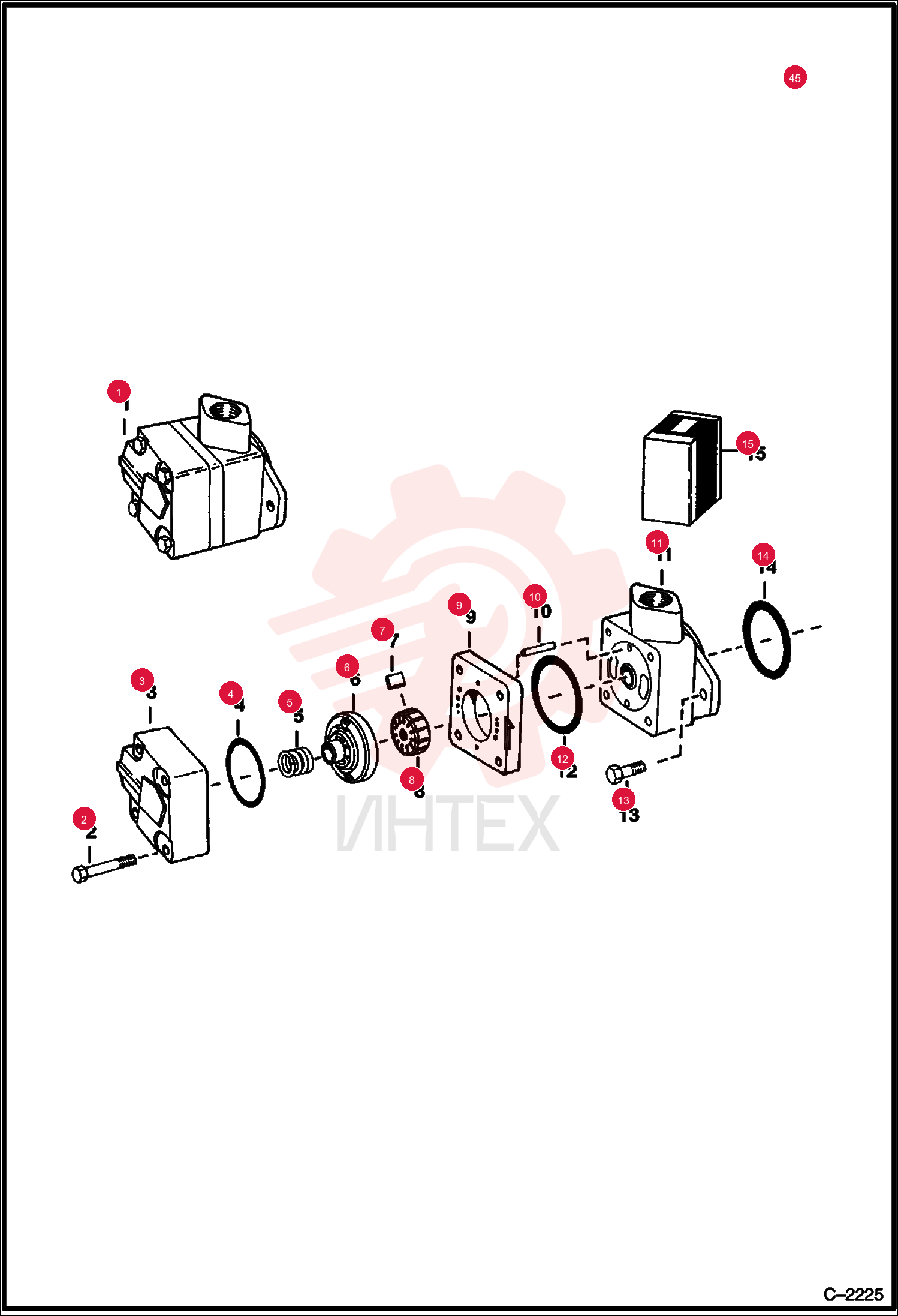 PUMP, VANE 6648982 (3)