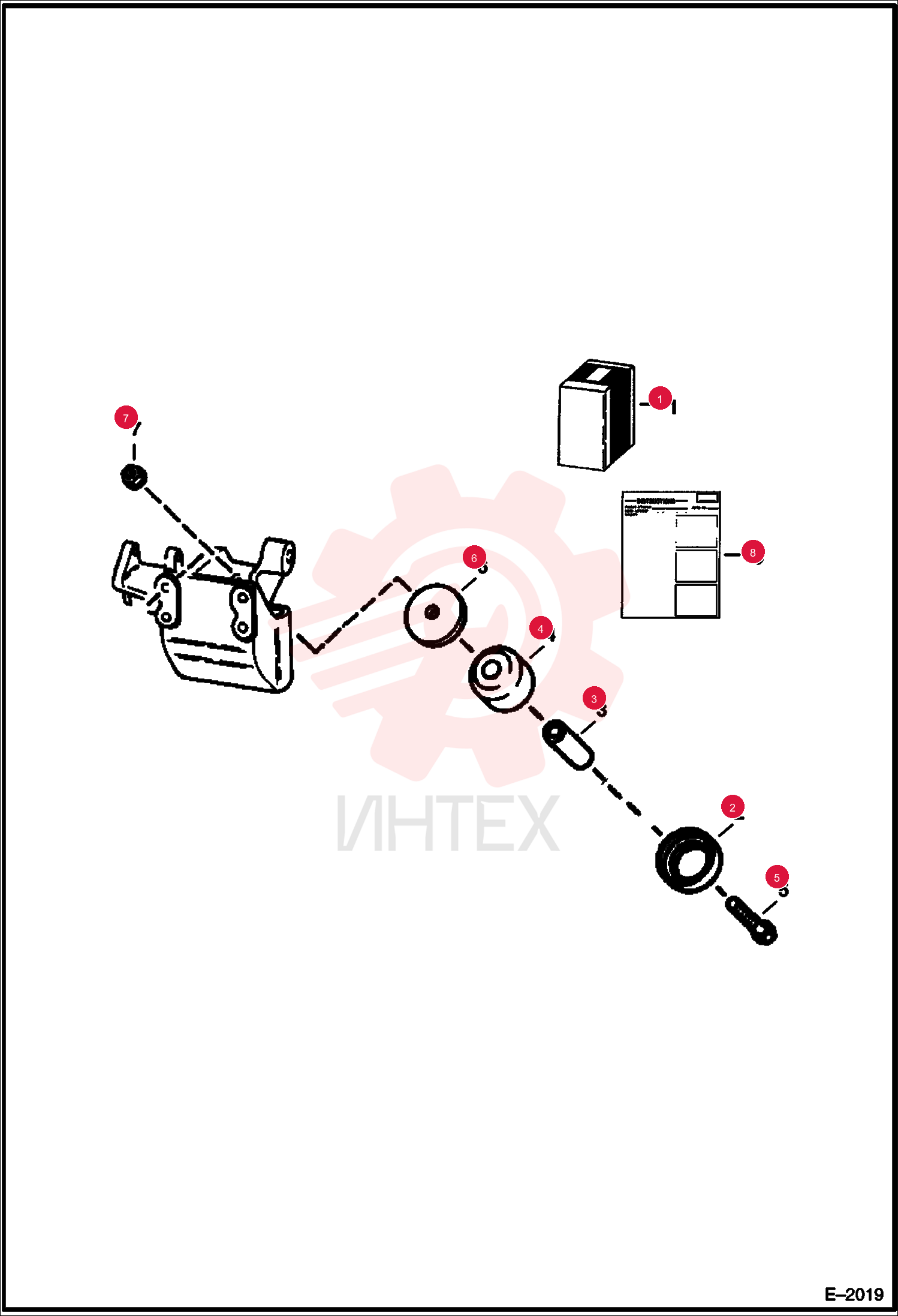 KIT, MOUNTING ENG 6711632 (2)
