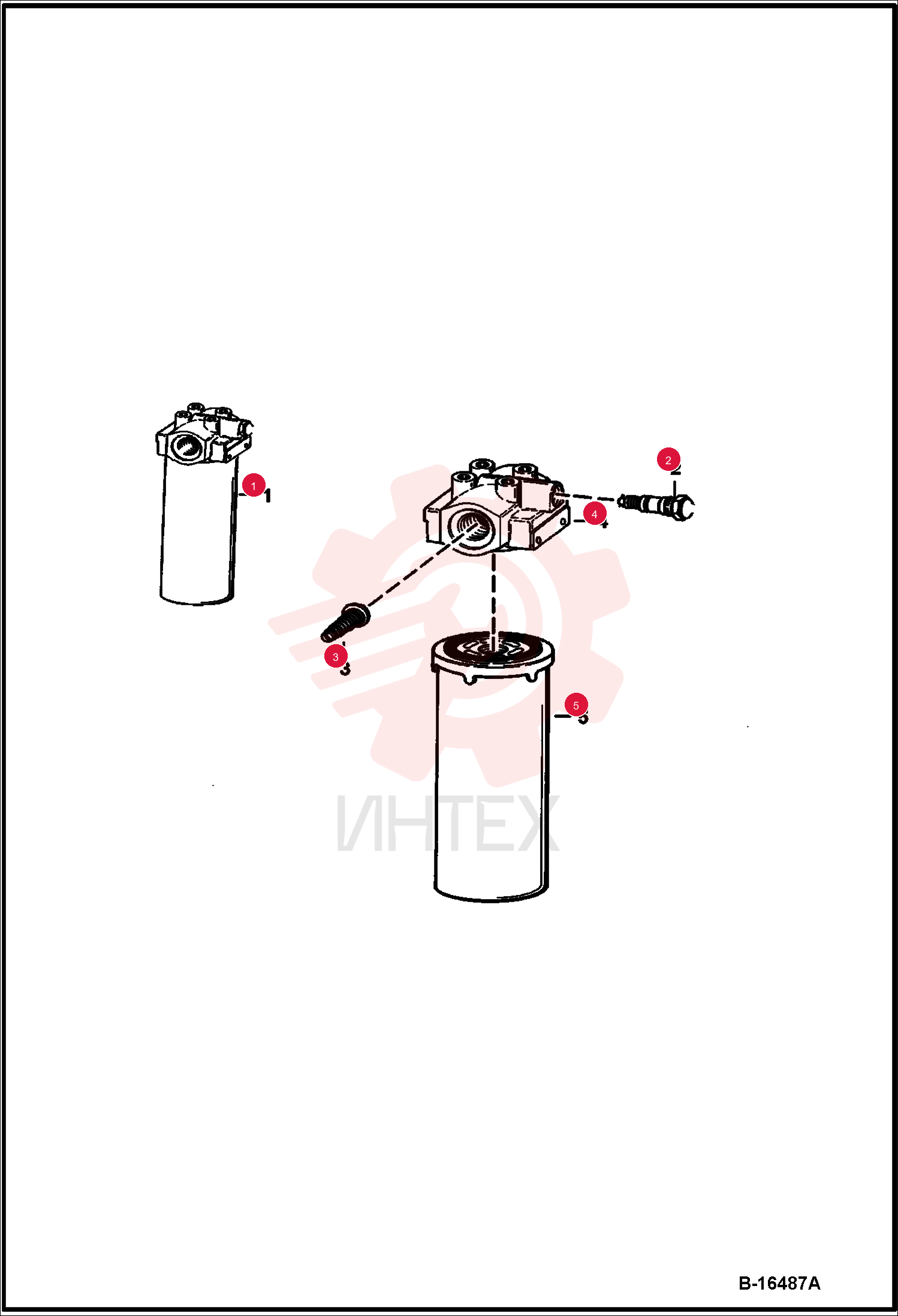 FILTER, OIL HYD 6676969