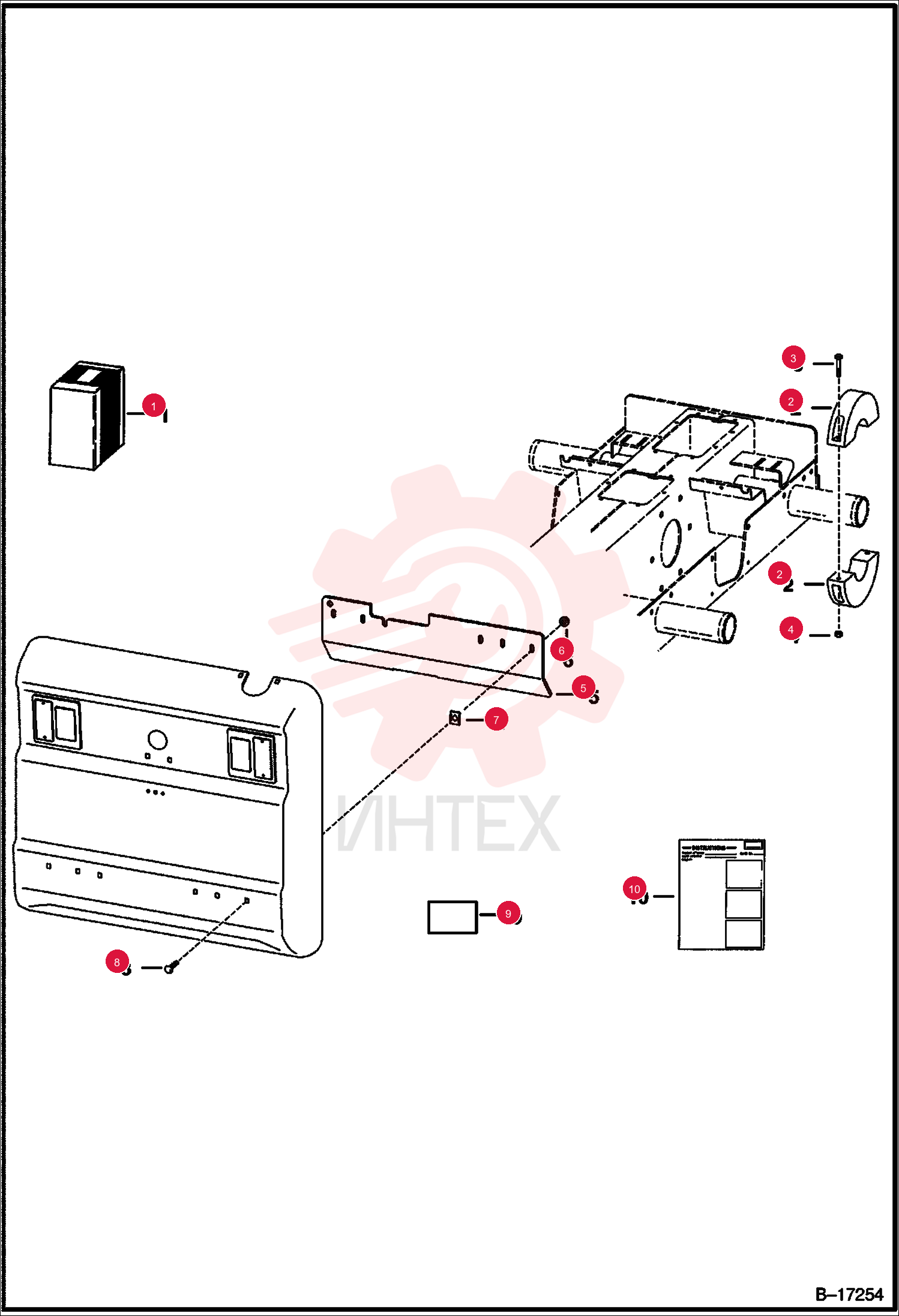 KIT, COUNTERWEIGHT 6714932