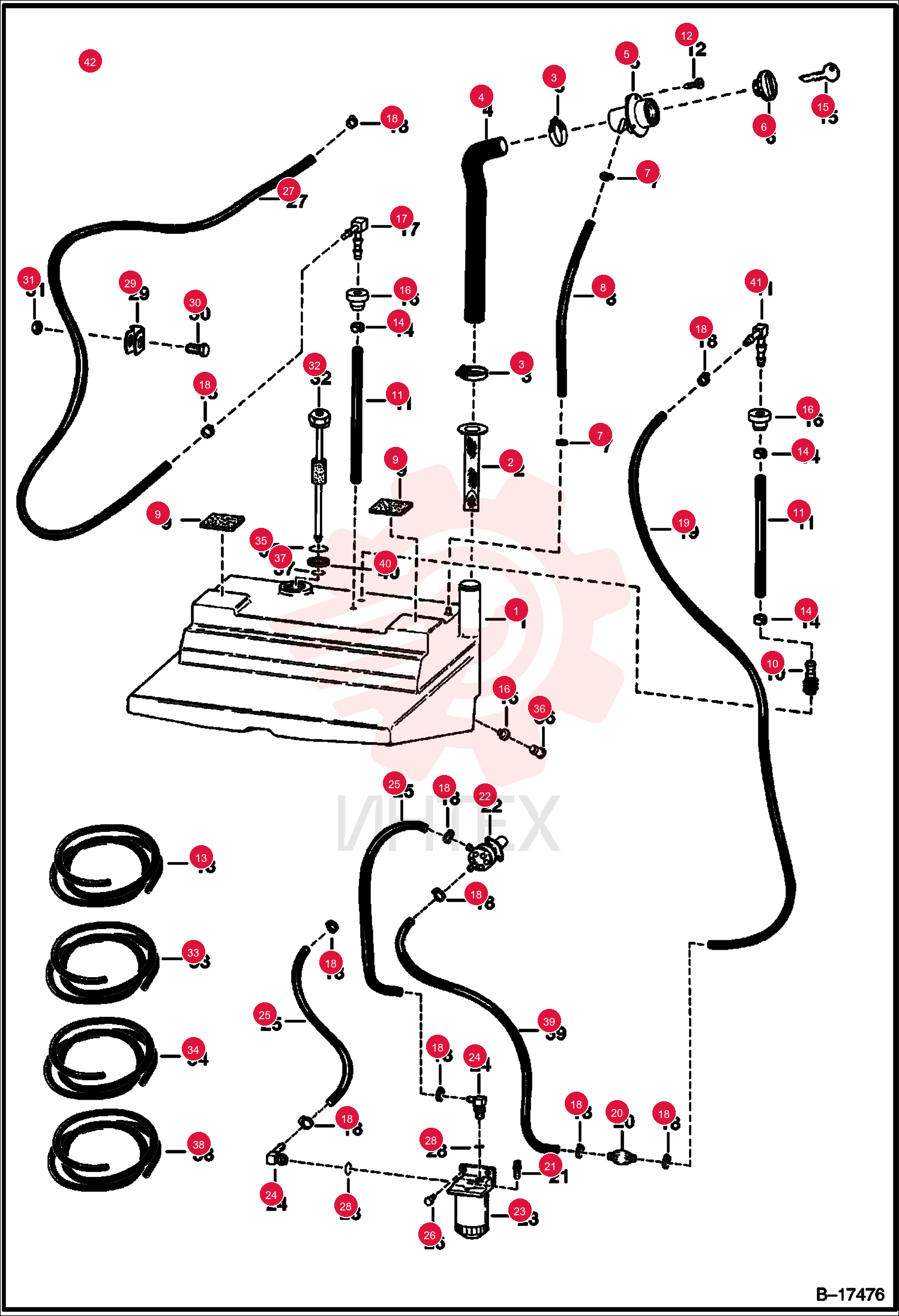 TANK, FUEL 6736659 (1)