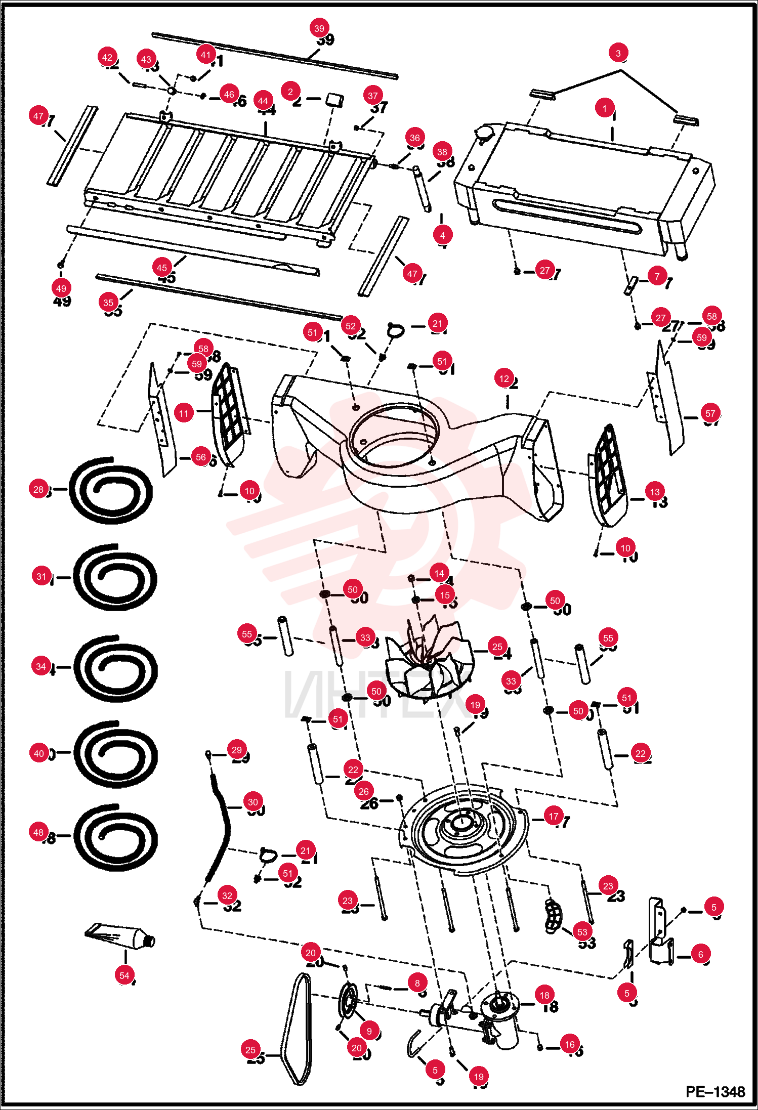 EXCHANGER, WATER RADIATOR 6666384 (3)