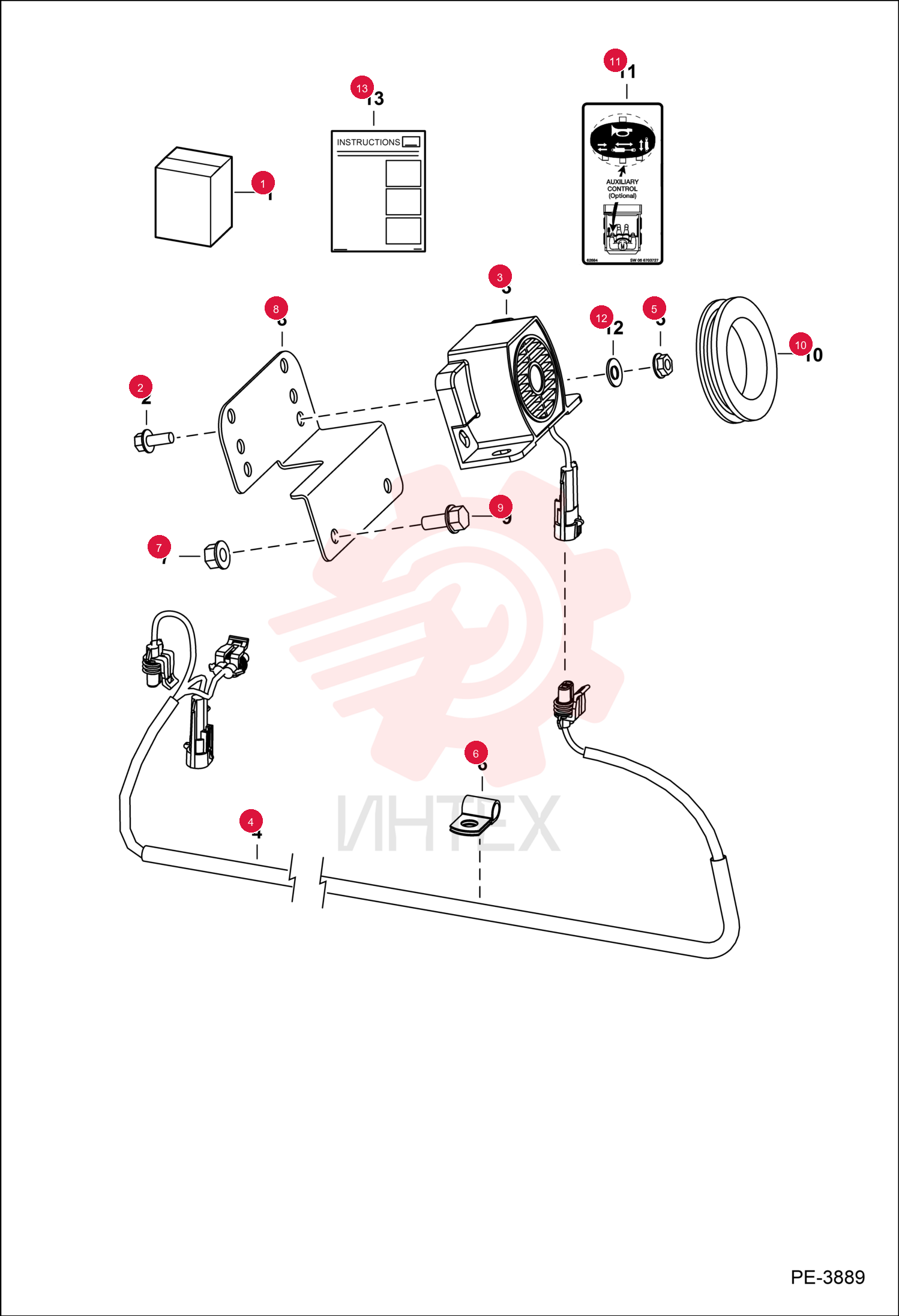 HORN KIT 6719043