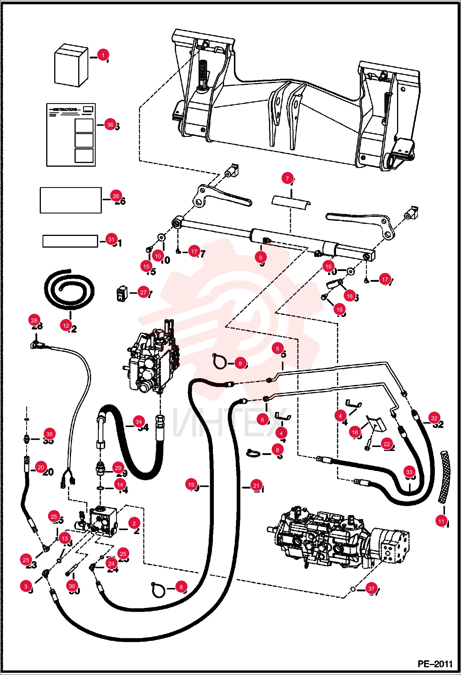 KIT, POWER BOB-TACH 6735462
