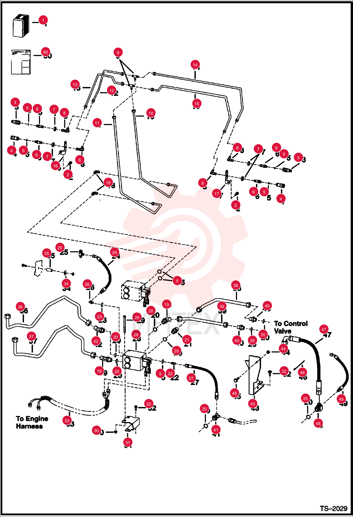 KIT, REAR AUX. 6727709