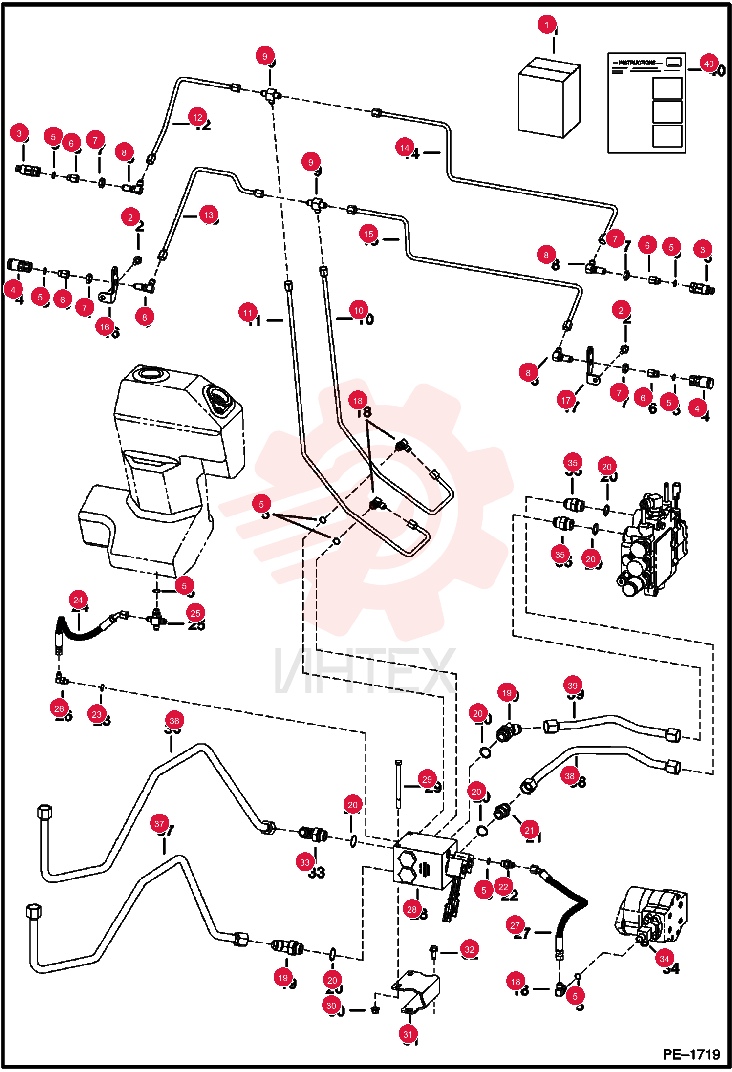 KIT, REAR AUXILIARY 6732808