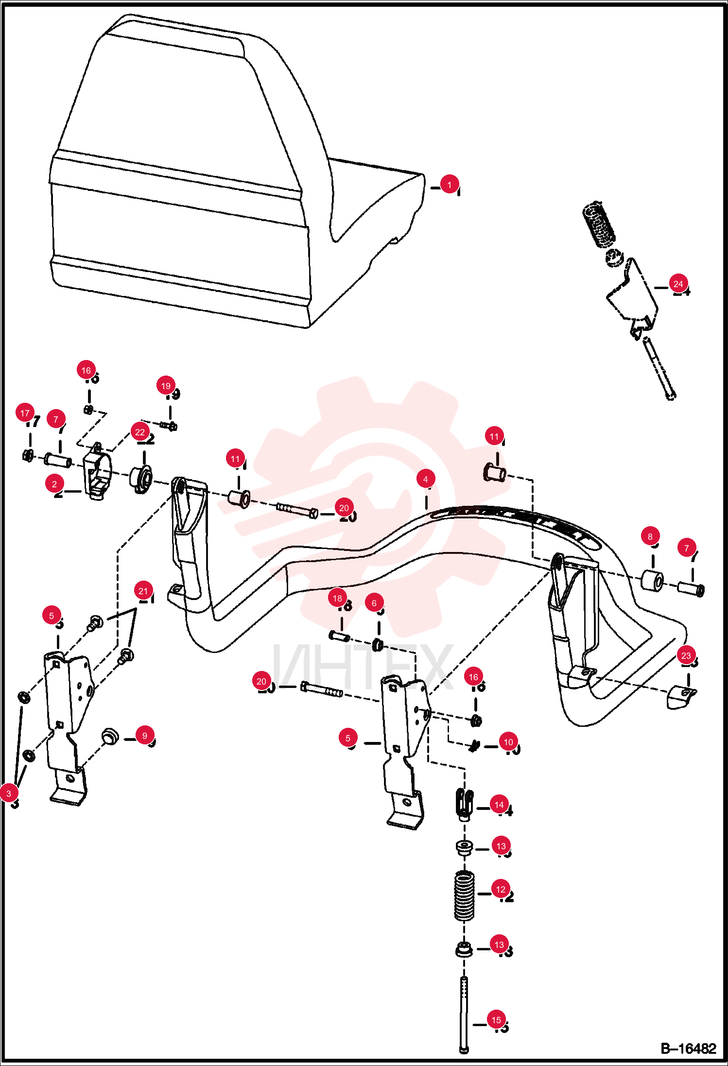 SEAT, OPERATOR VINYL 6669135 (3)