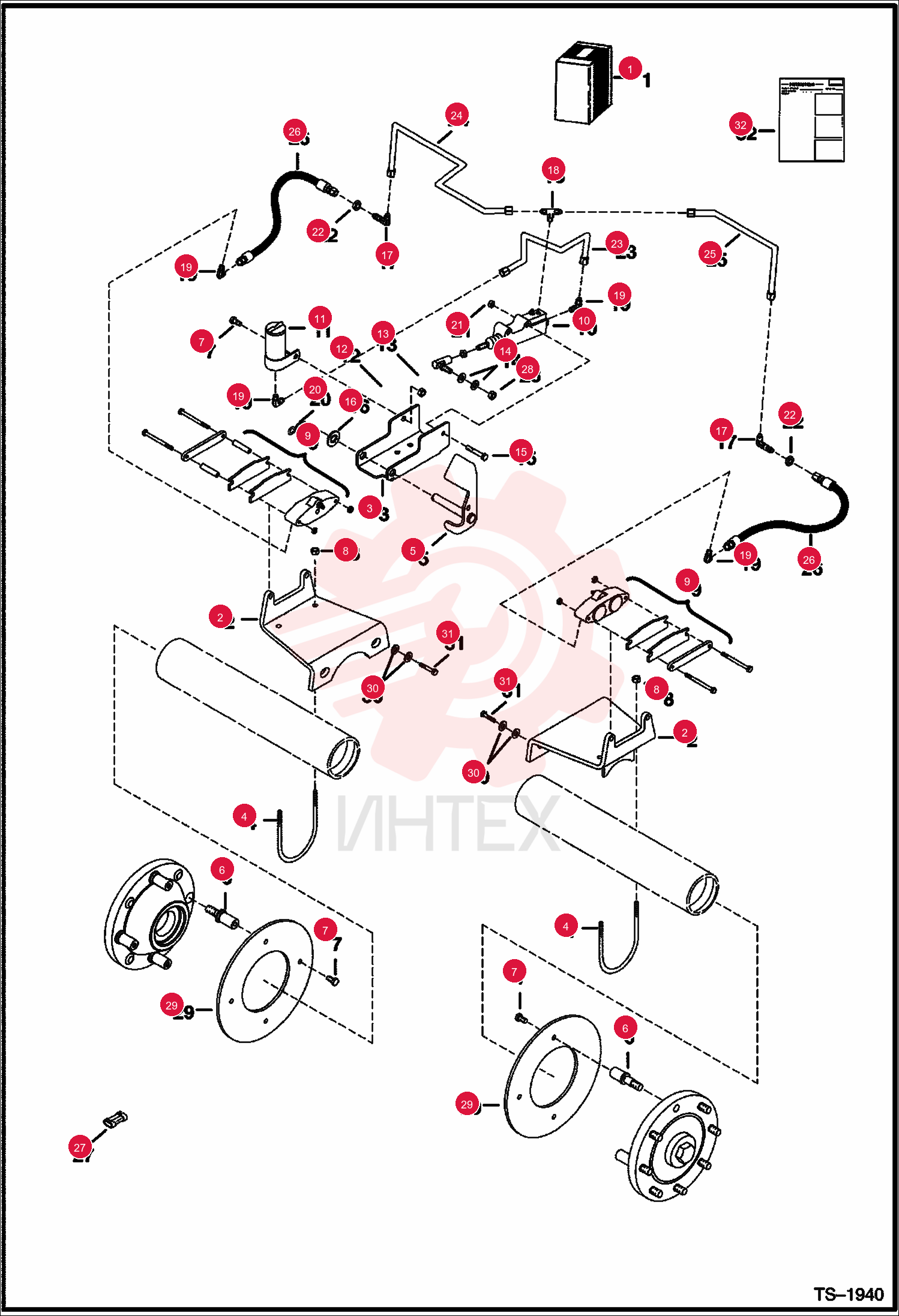 BRAKE KIT 6719150