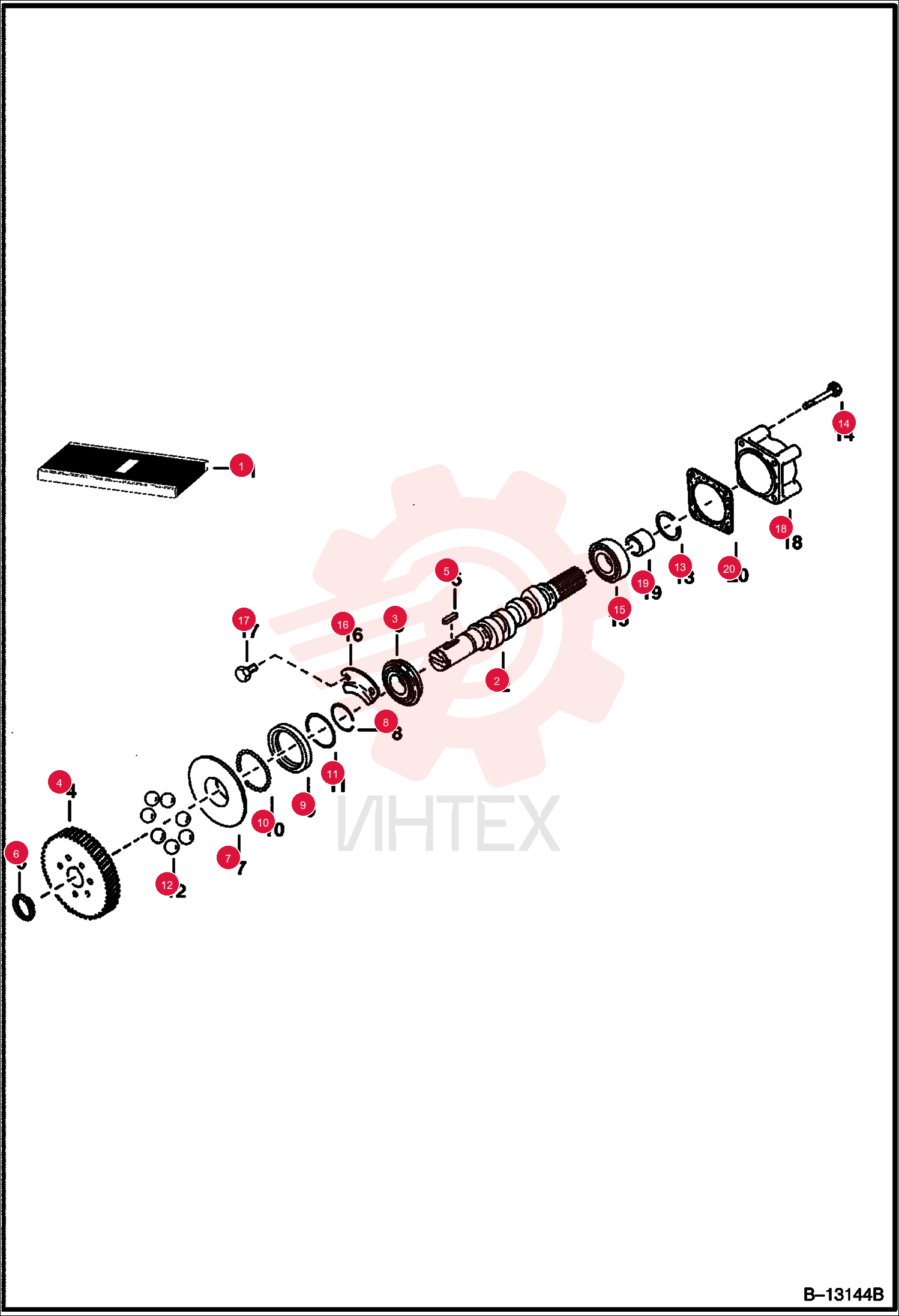 CAMSHAFT 6655211 (3)