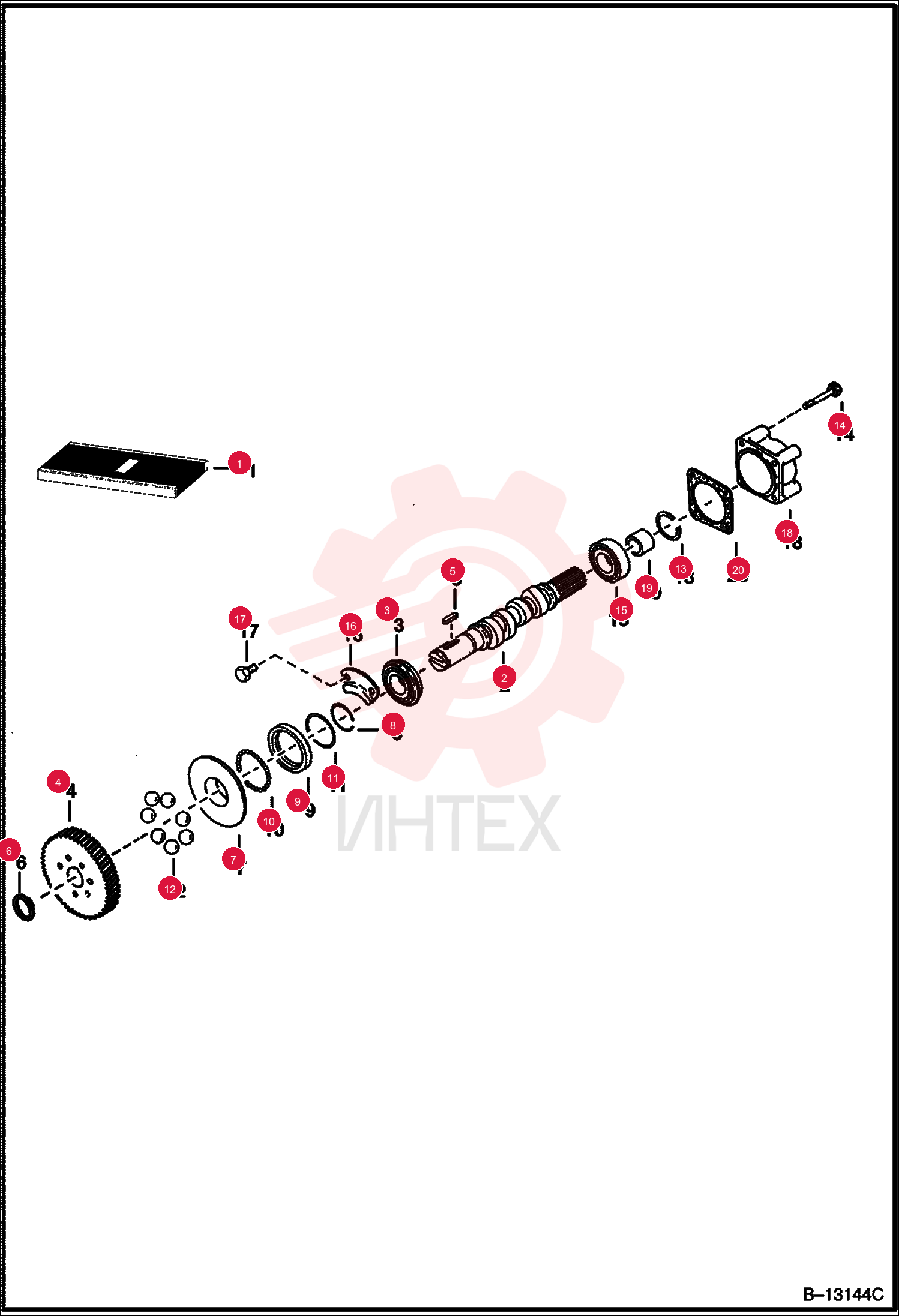 CAMSHAFT 6655211 (4)