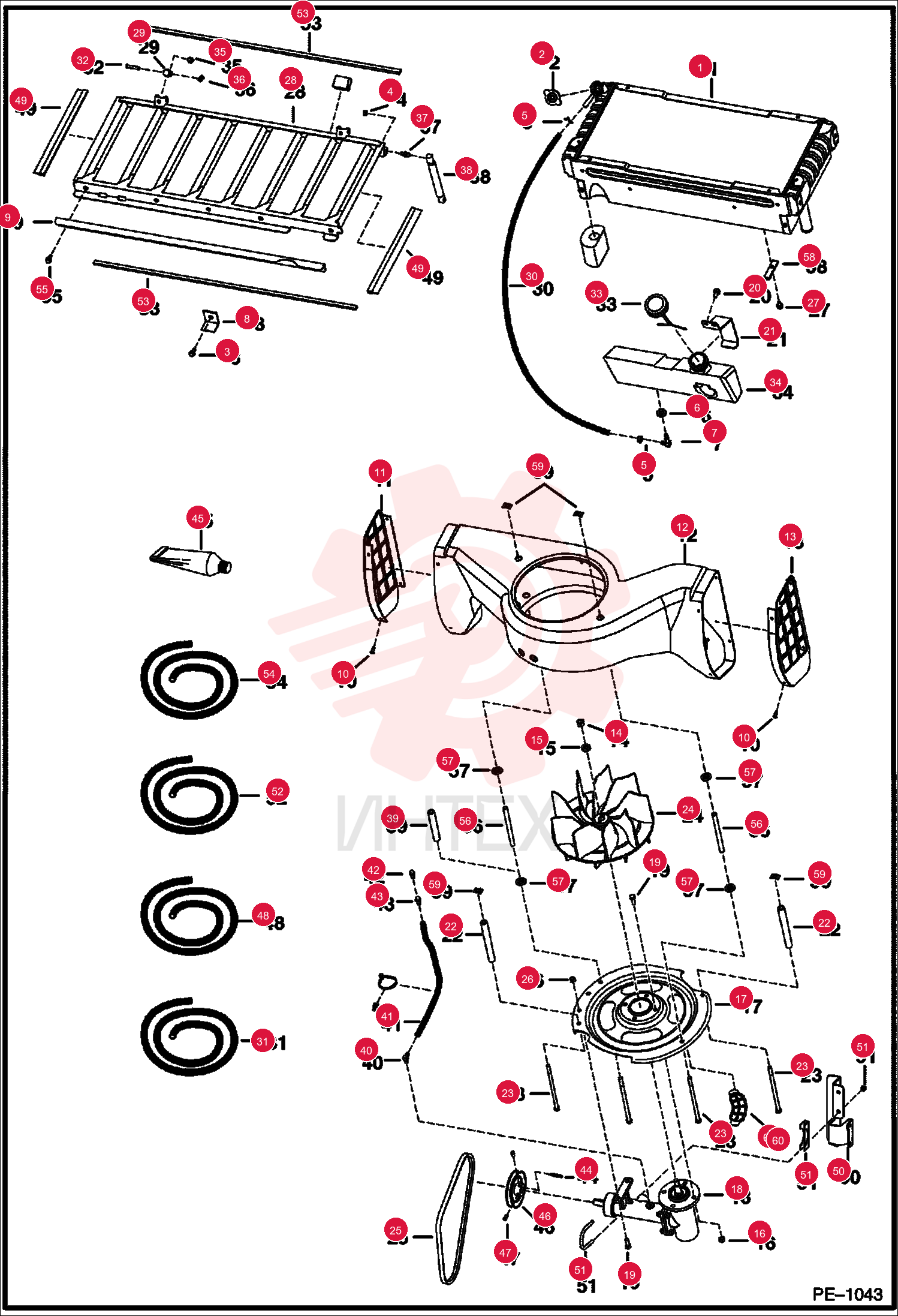 EXCHANGER, WATER RADIATOR 6685733 (2)