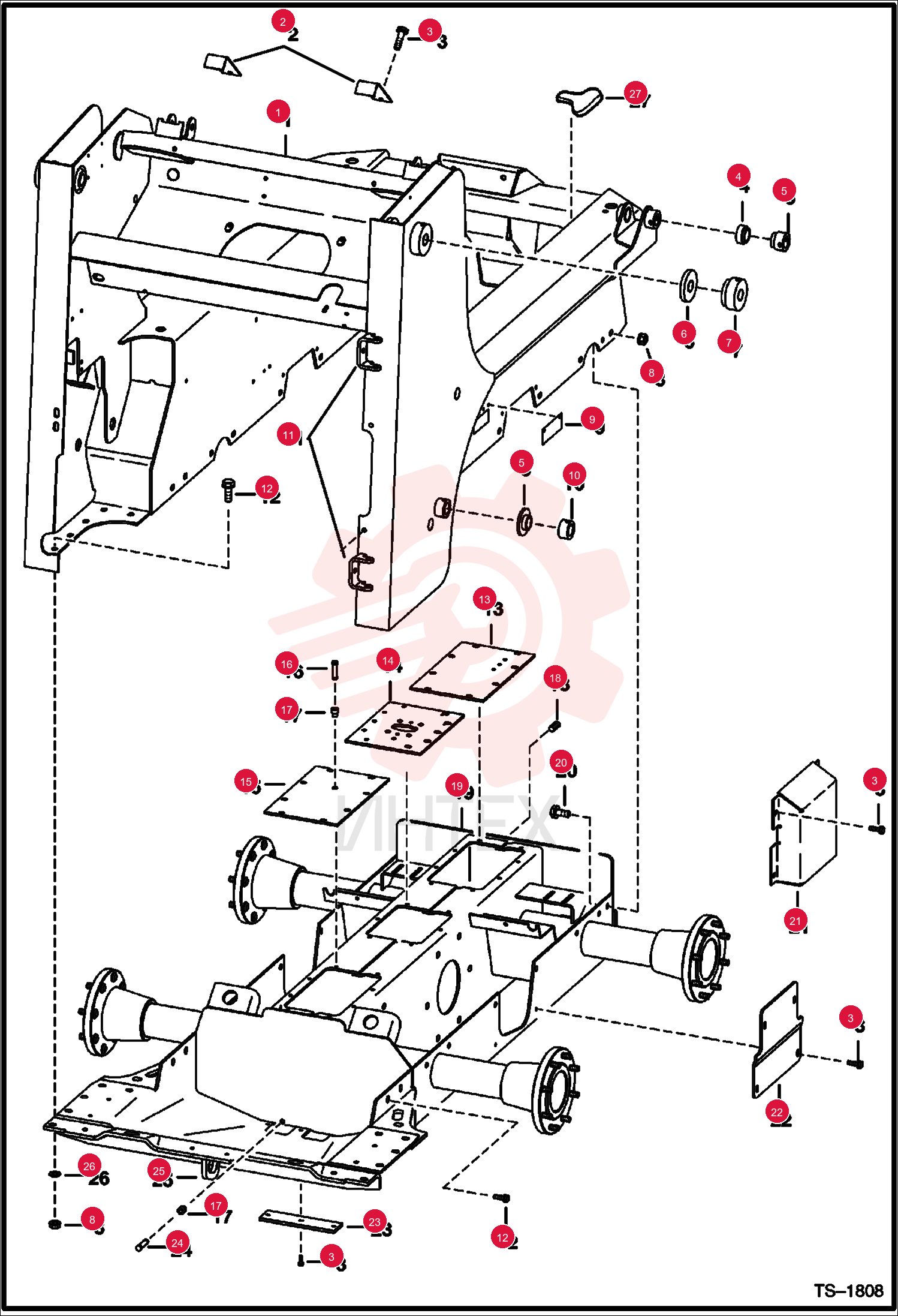 FRAME, MAIN 6714592