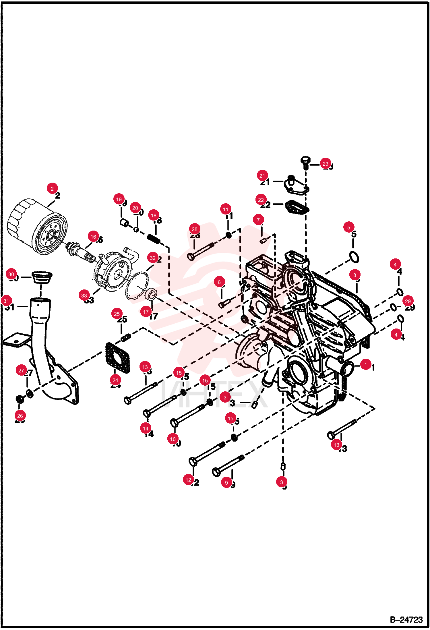HOUSING GEAR 6688640 (4)
